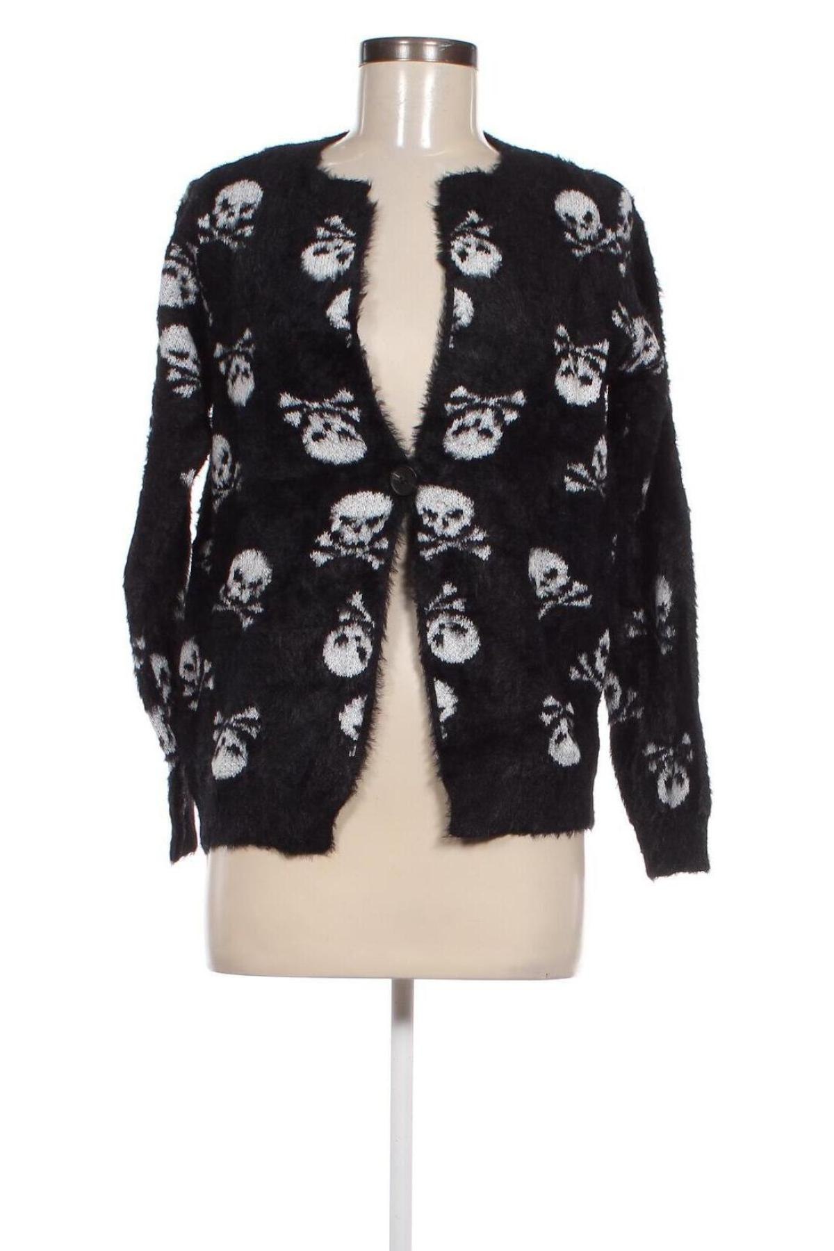 Cardigan de damă Romwe, Mărime S, Culoare Negru, Preț 33,99 Lei