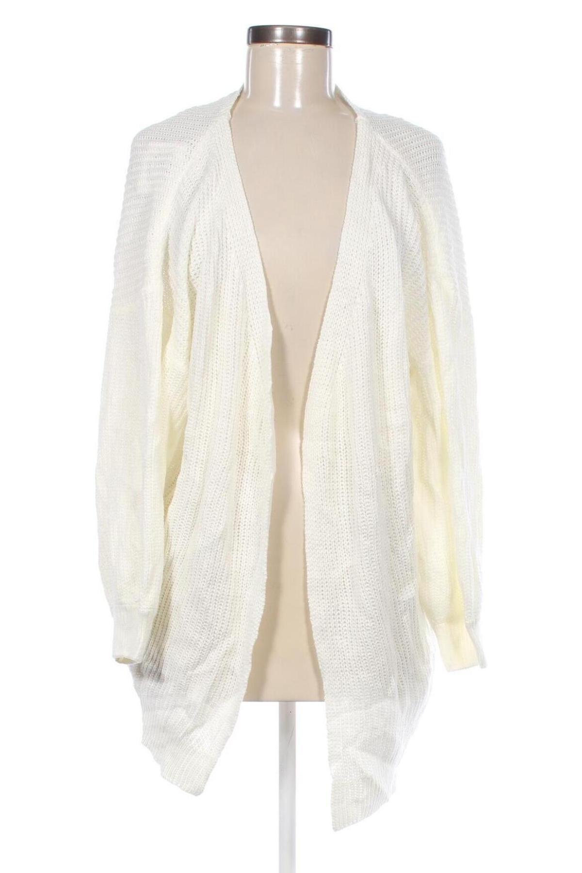 Cardigan de damă SHEIN, Mărime L, Culoare Alb, Preț 33,99 Lei