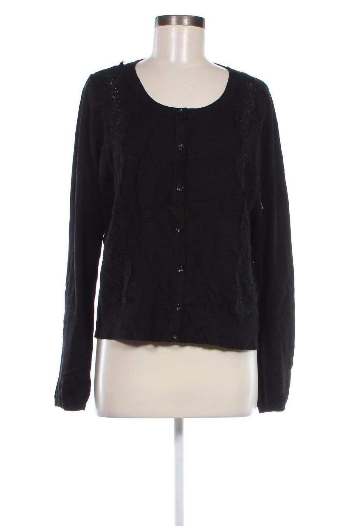 Cardigan de damă Torrid, Mărime M, Culoare Negru, Preț 17,99 Lei