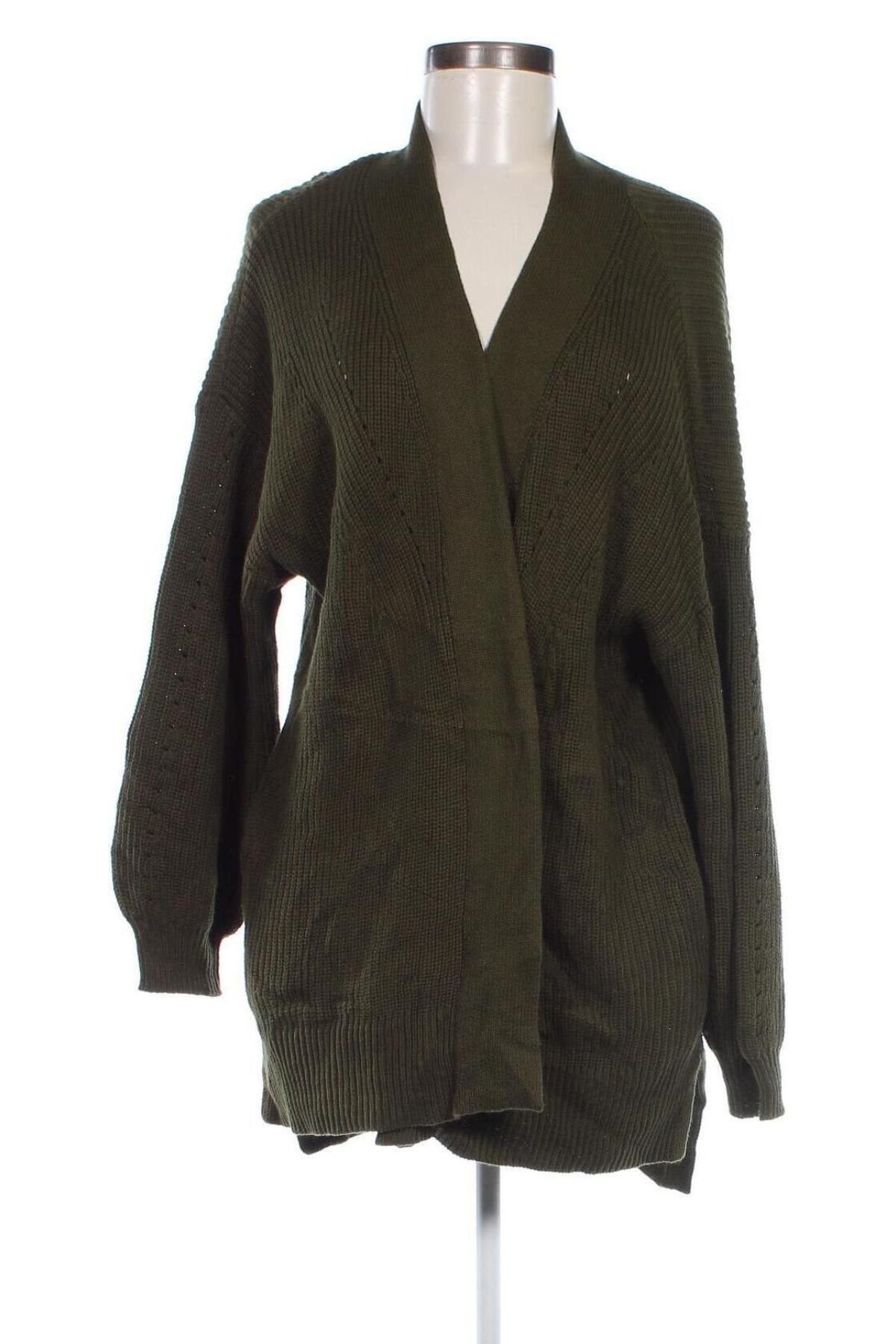 Cardigan de damă Universal Thread, Mărime L, Culoare Verde, Preț 43,99 Lei