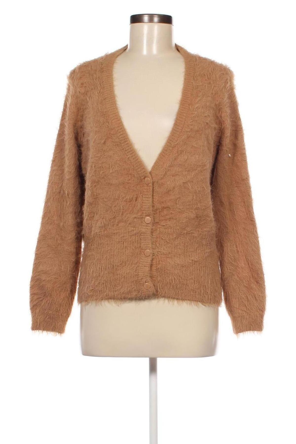 Damen Strickjacke Vero Moda, Größe M, Farbe Beige, Preis 6,49 €