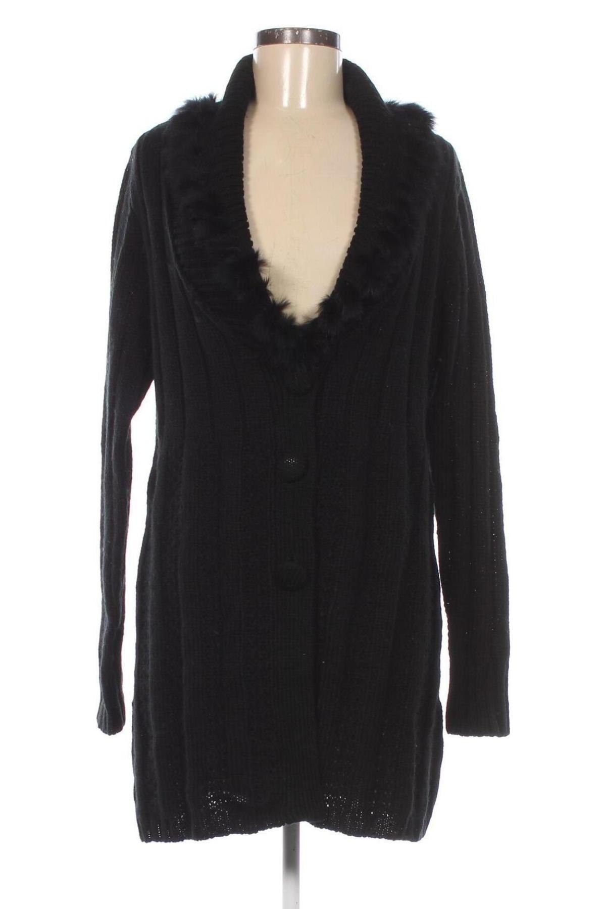 Cardigan de damă Zavanna, Mărime M, Culoare Negru, Preț 43,99 Lei