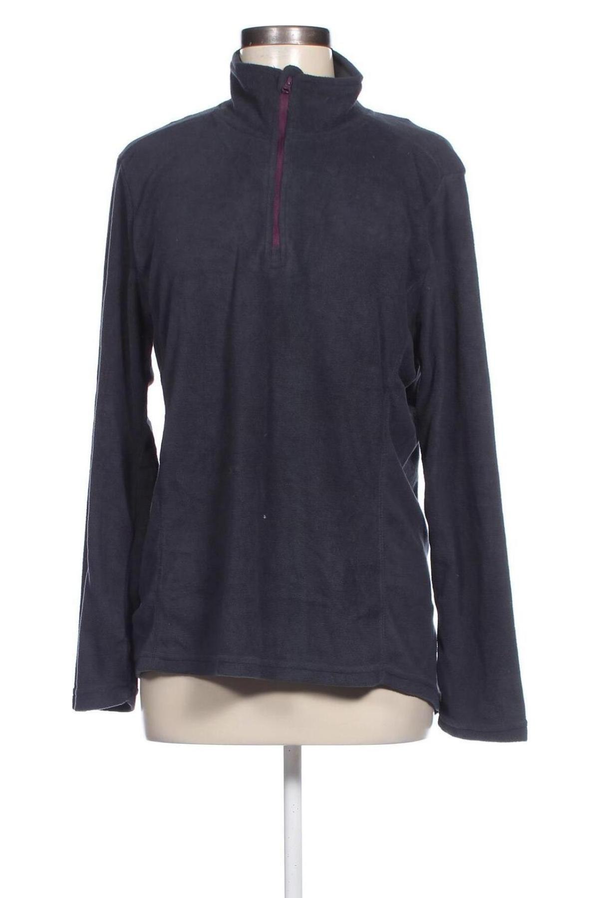 Damen Fleece Shirt Line One, Größe L, Farbe Grau, Preis 25,49 €