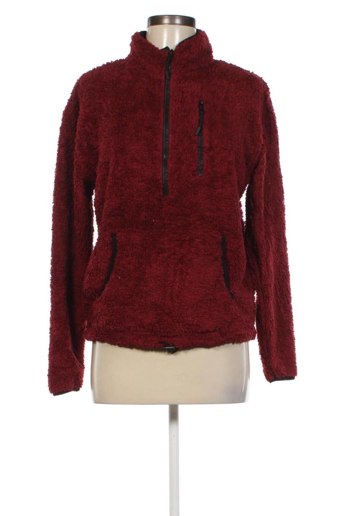 Damen Fleece Shirt No Boundaries, Größe L, Farbe Rot, Preis 16,49 €