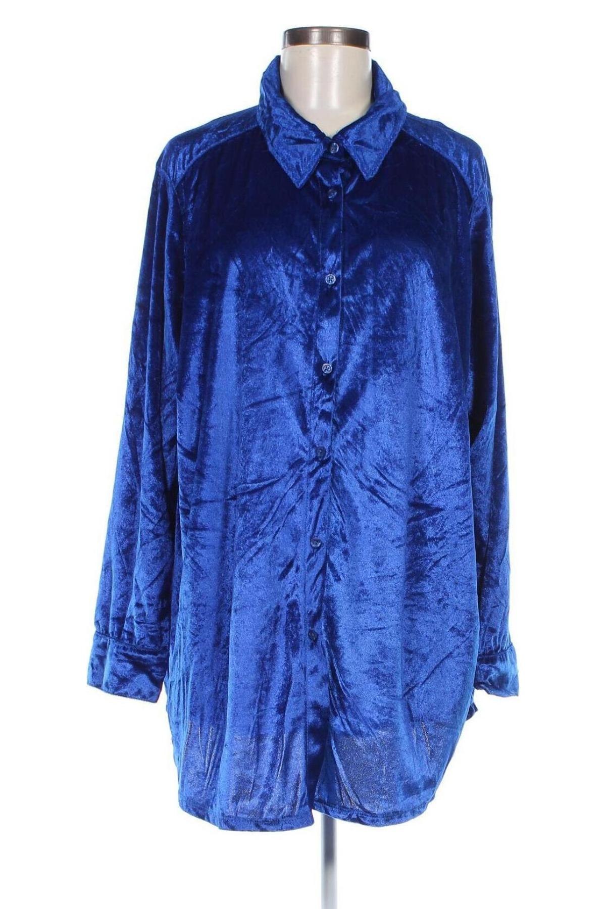 Damenbluse, Größe XXL, Farbe Blau, Preis € 11,99