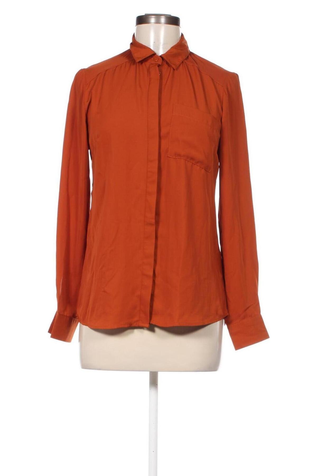 Damenbluse Amisu, Größe XS, Farbe Orange, Preis 6,99 €