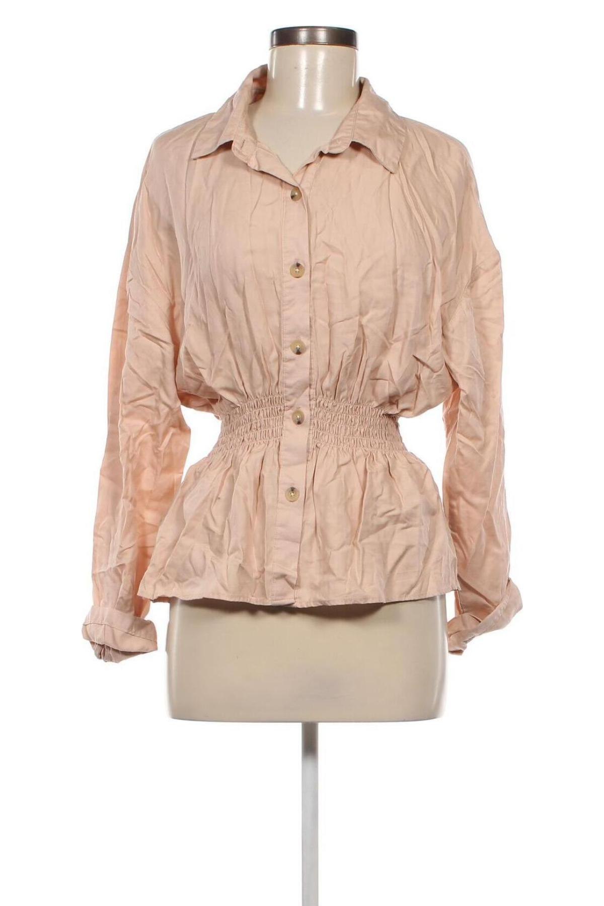 Damenbluse Gina Tricot, Größe M, Farbe Beige, Preis 5,99 €