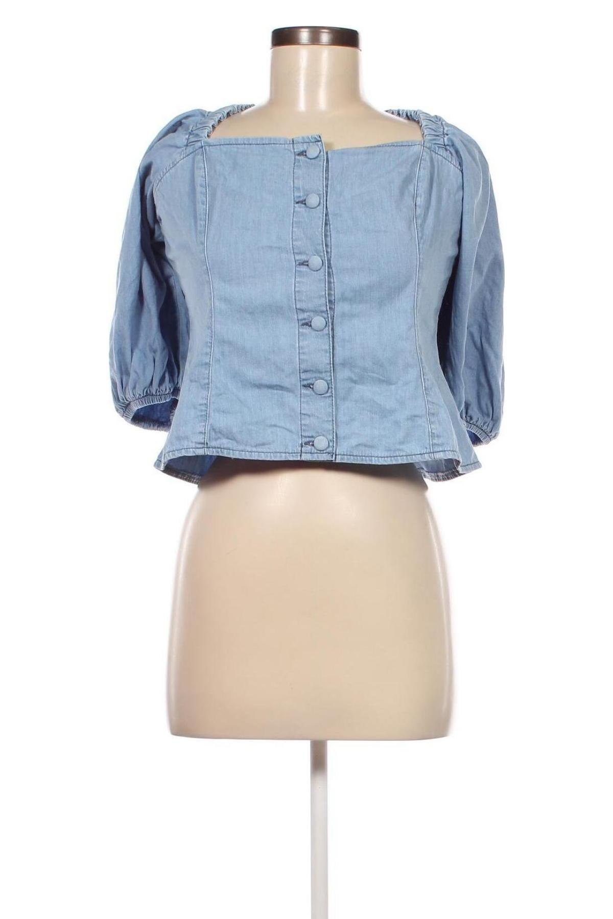 Damenbluse H&M, Größe M, Farbe Blau, Preis € 8,99