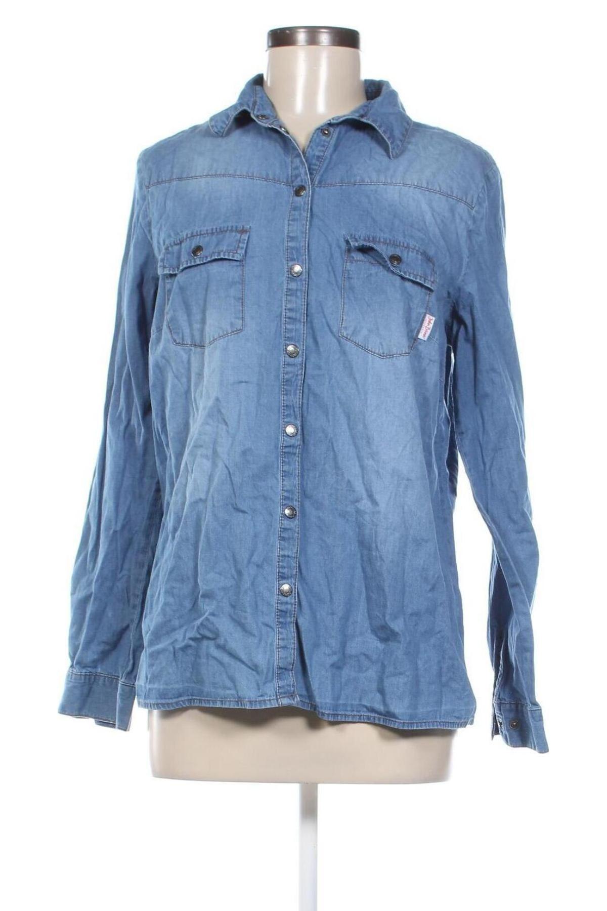 Damenbluse John Baner, Größe L, Farbe Blau, Preis € 8,49