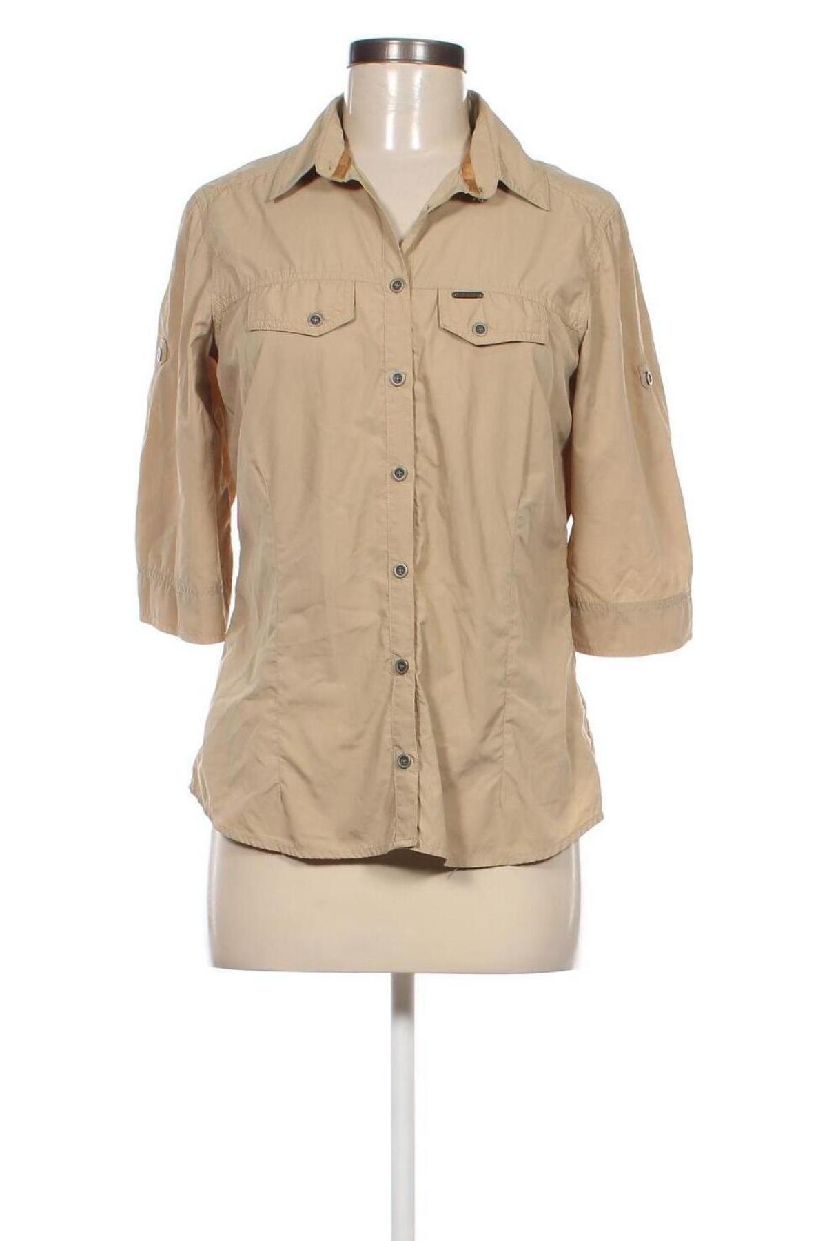 Damenbluse Quechua, Größe M, Farbe Beige, Preis € 8,99