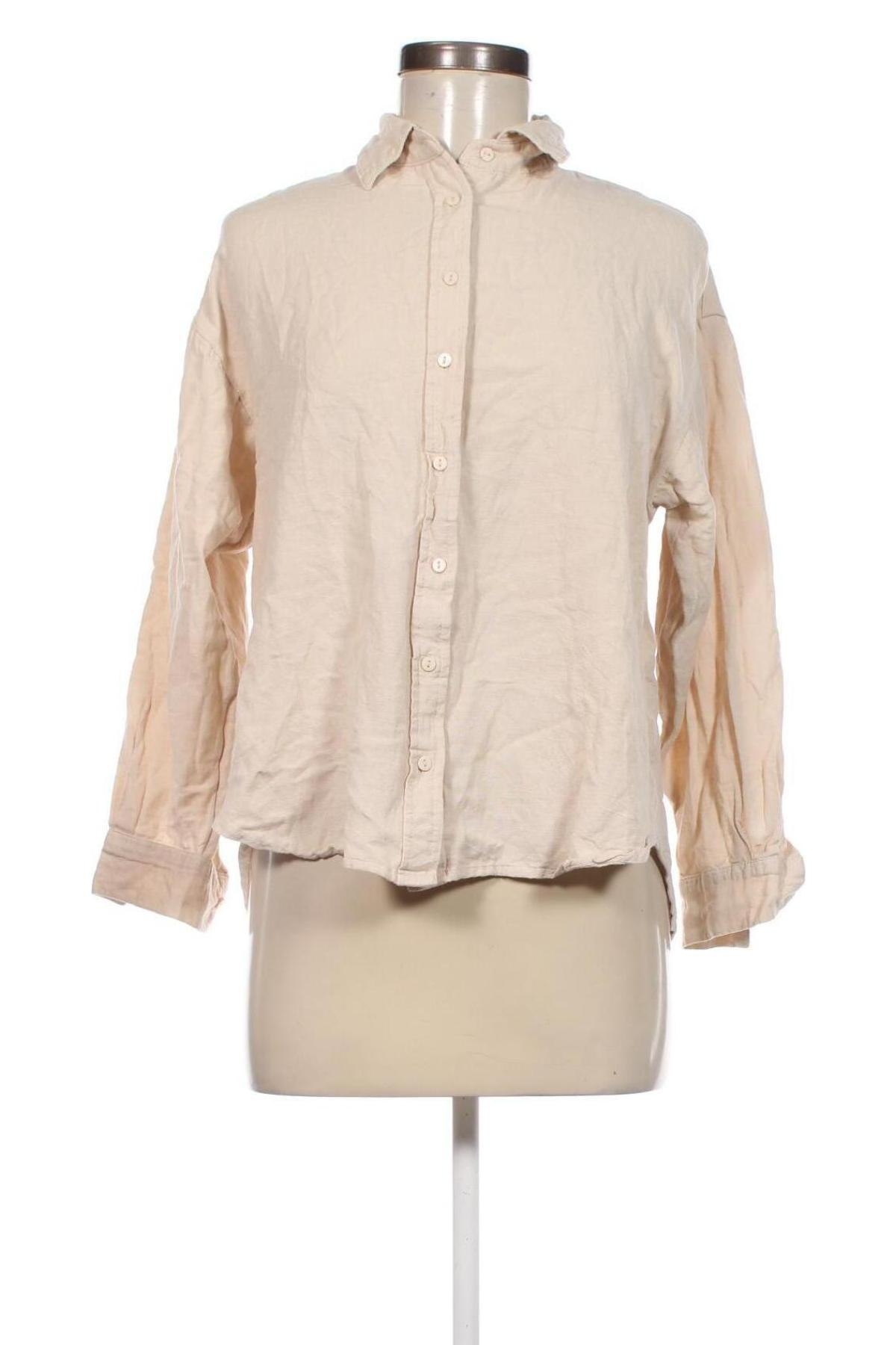 Damenbluse Stradivarius, Größe M, Farbe Beige, Preis € 7,49