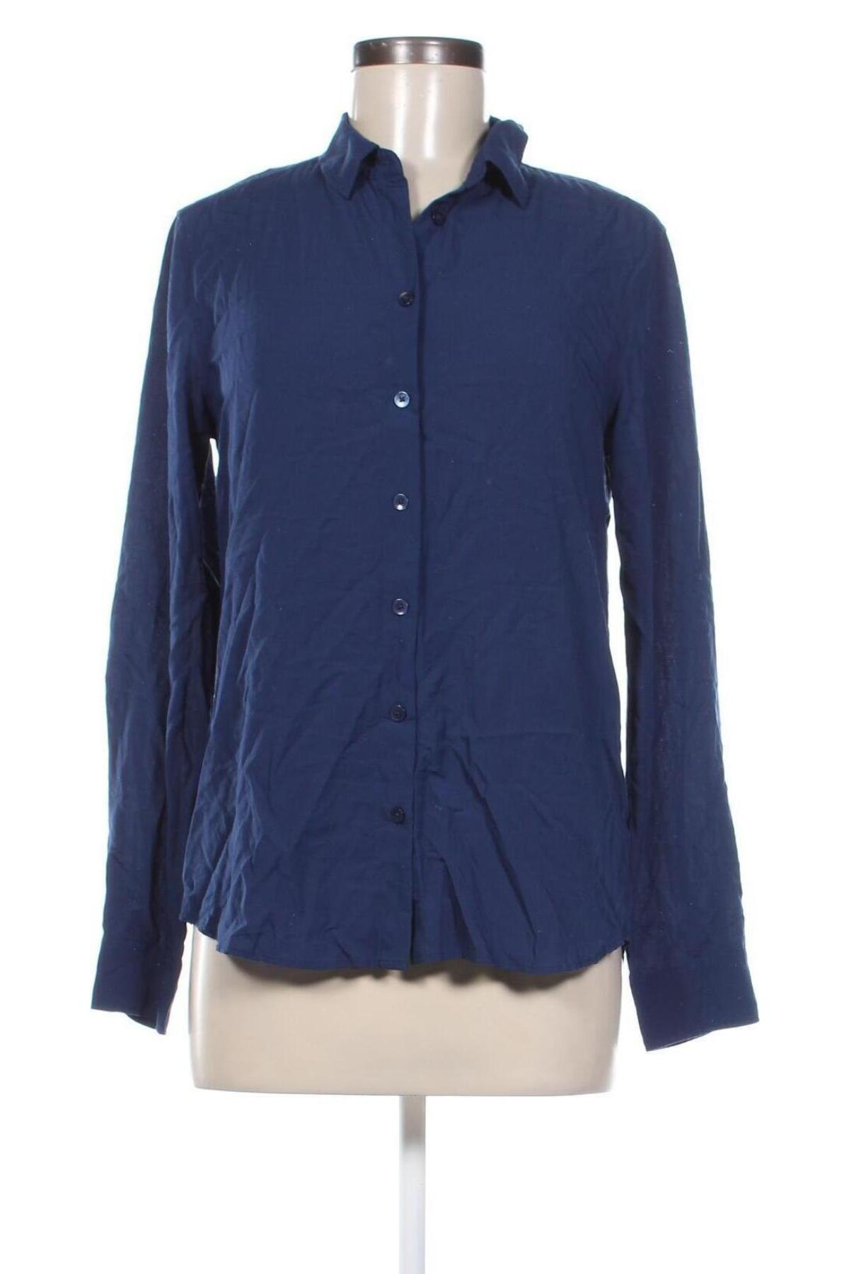 Damenbluse Uniqlo, Größe M, Farbe Blau, Preis € 11,99