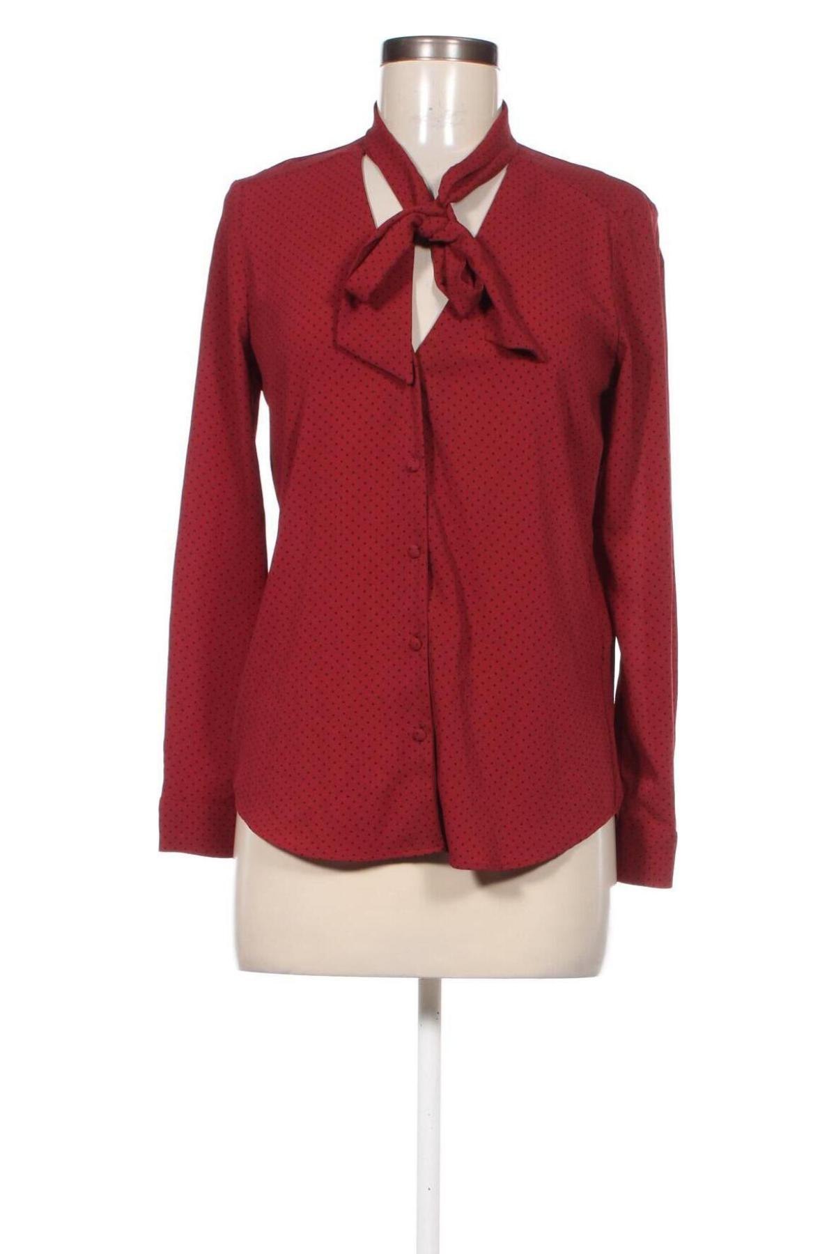 Damenbluse Zara, Größe XS, Farbe Rot, Preis € 6,99