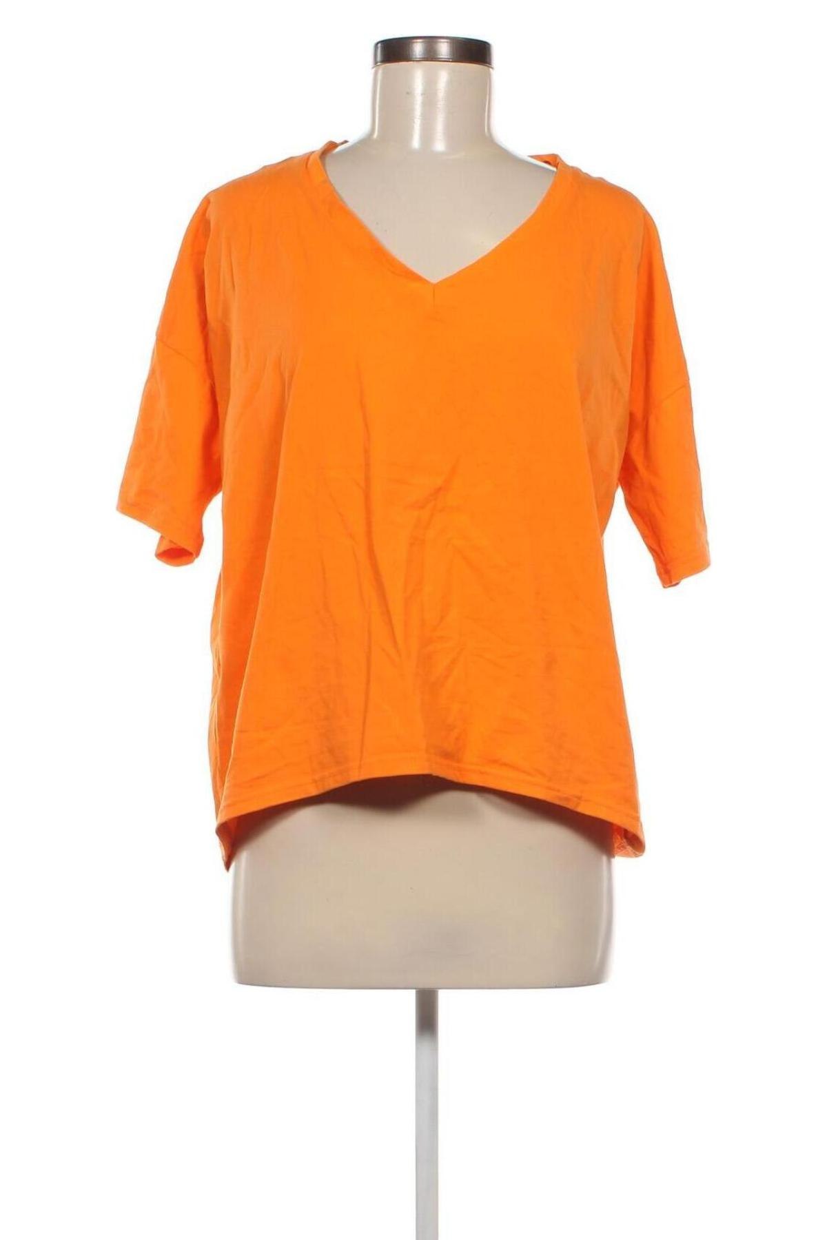 Damen T-Shirt, Größe M, Farbe Orange, Preis 6,49 €