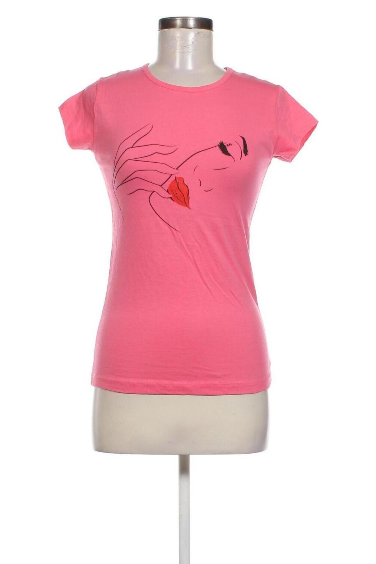 Damen T-Shirt, Größe S, Farbe Rosa, Preis € 10,49