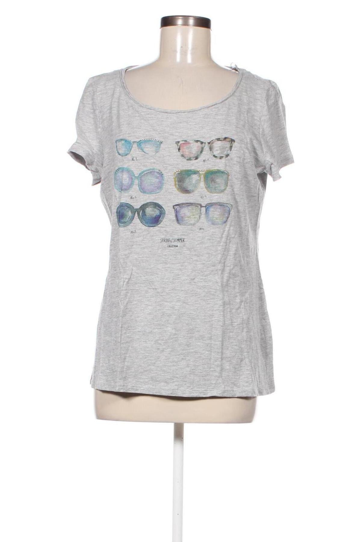 Damen T-Shirt Esprit, Größe L, Farbe Grau, Preis € 6,99