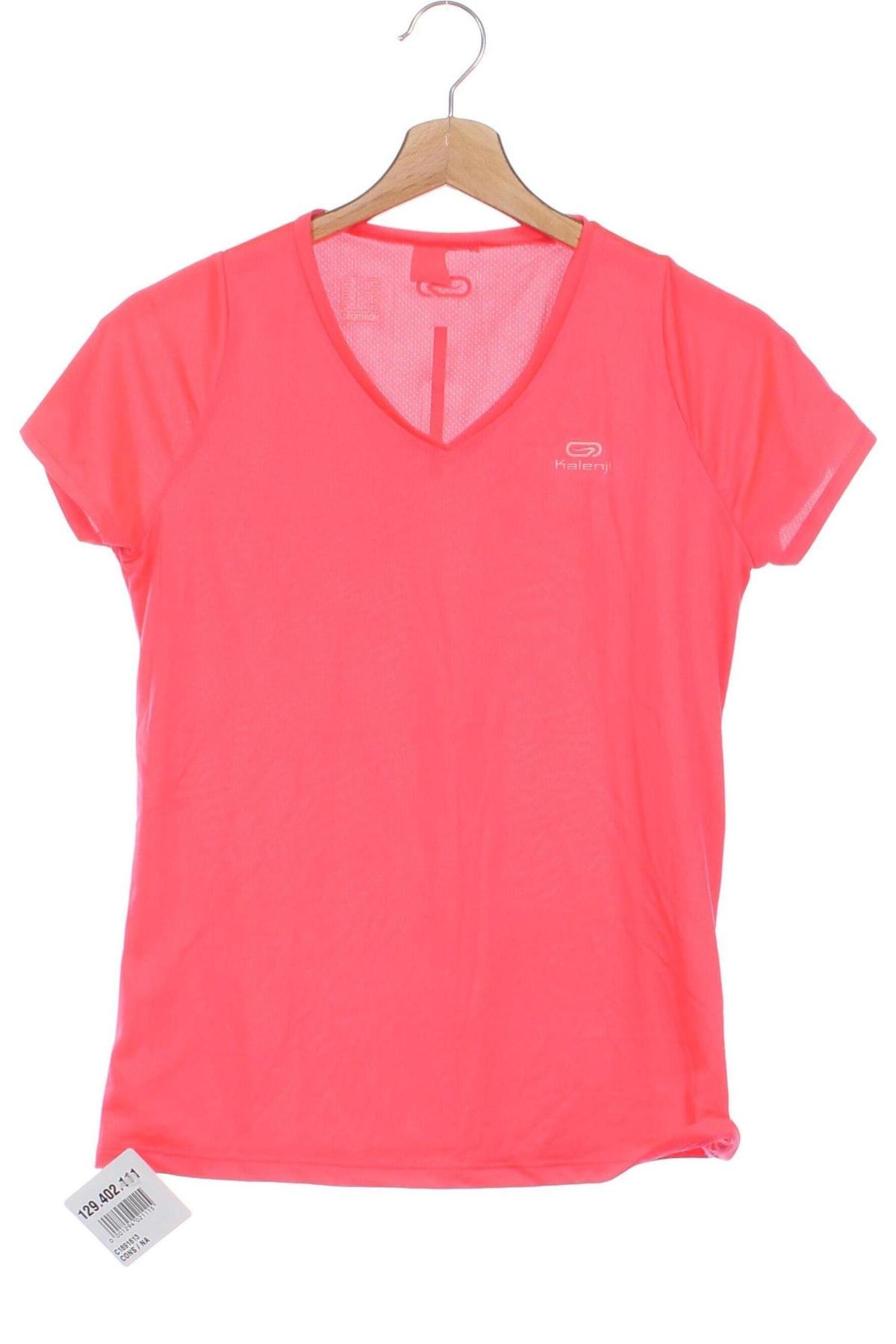 Damen T-Shirt Kalenji, Größe XS, Farbe Rosa, Preis € 4,49