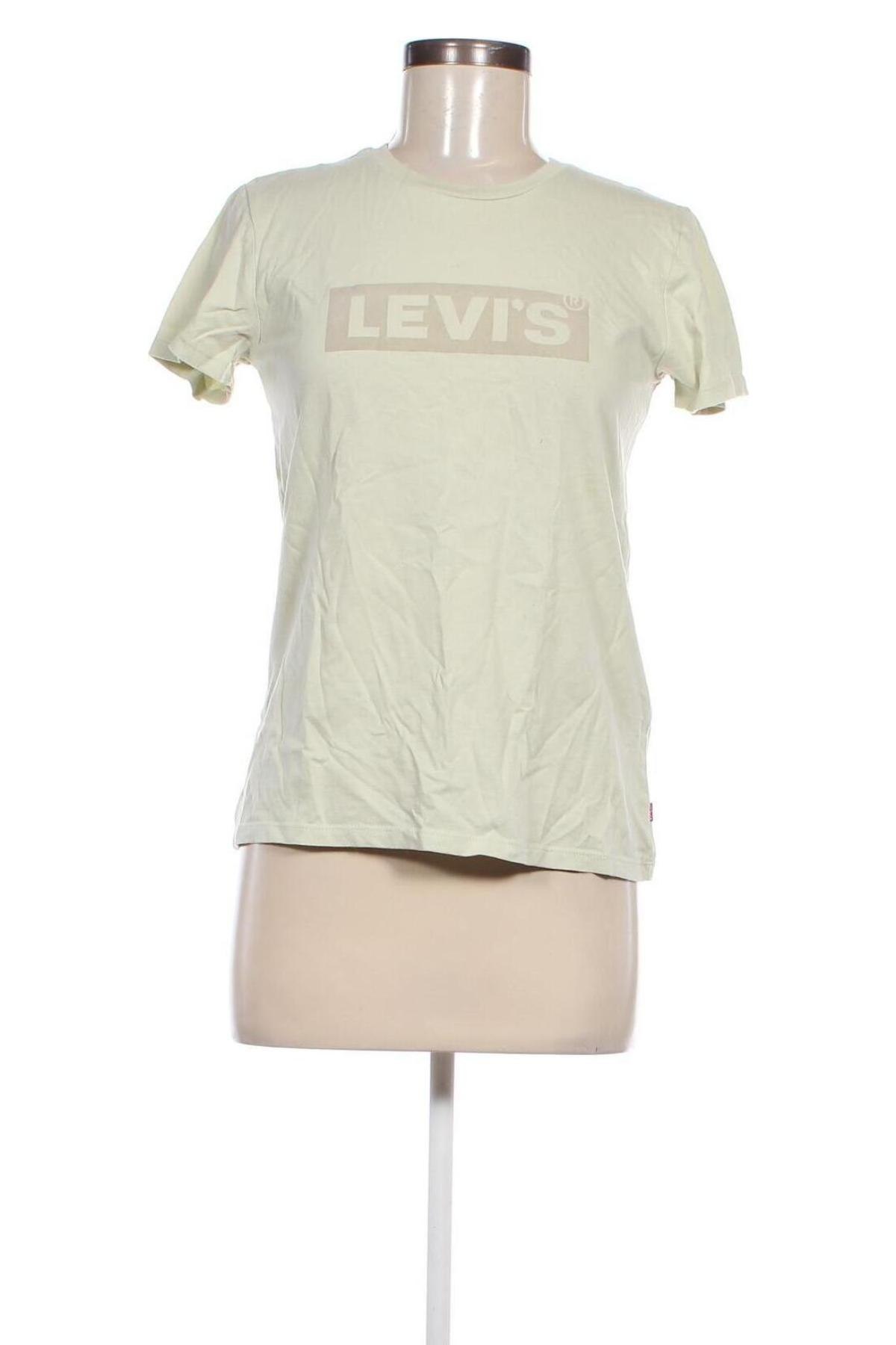 Γυναικείο t-shirt Levi's, Μέγεθος S, Χρώμα Πράσινο, Τιμή 8,49 €