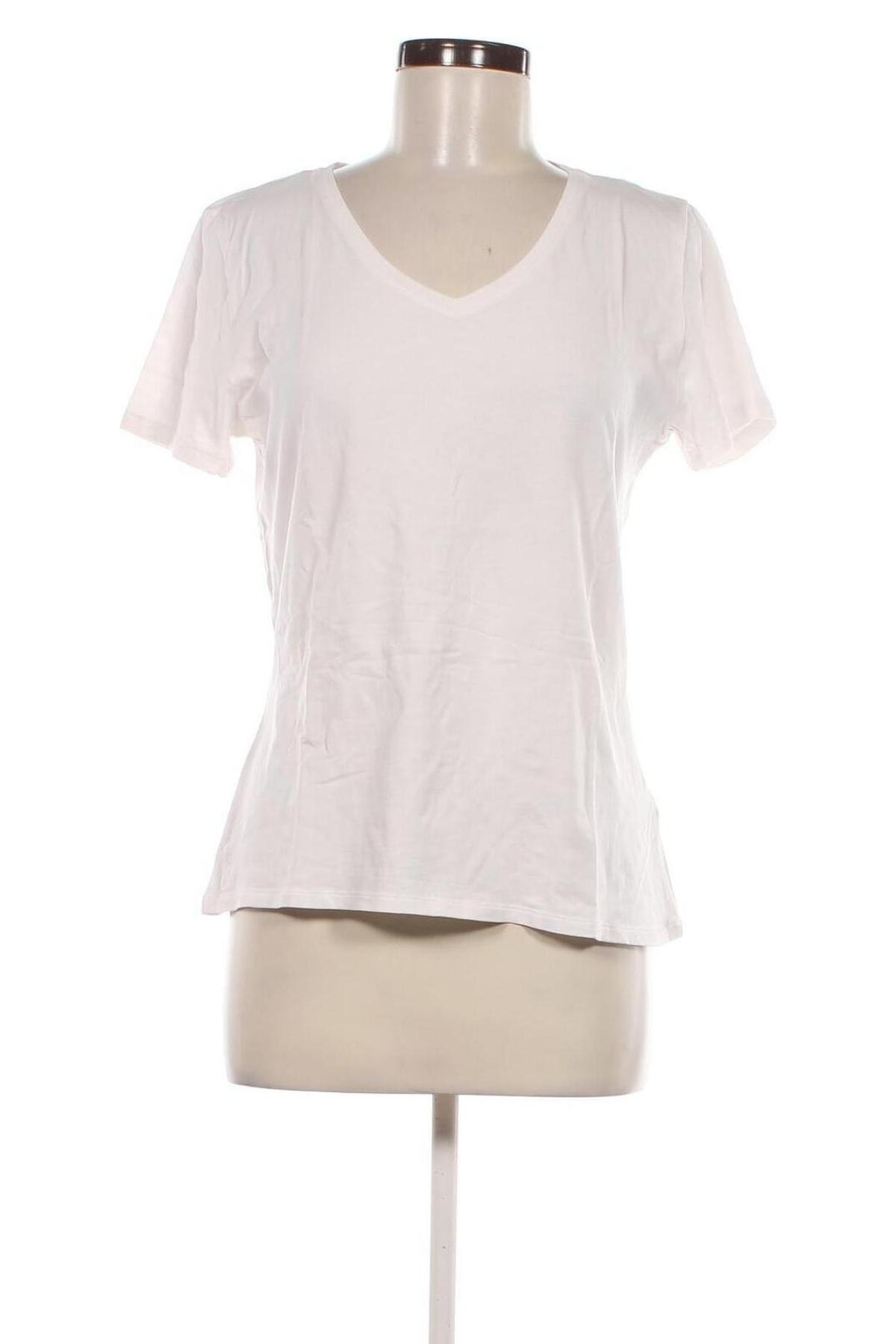 Damen T-Shirt Marks & Spencer, Größe L, Farbe Weiß, Preis € 4,49