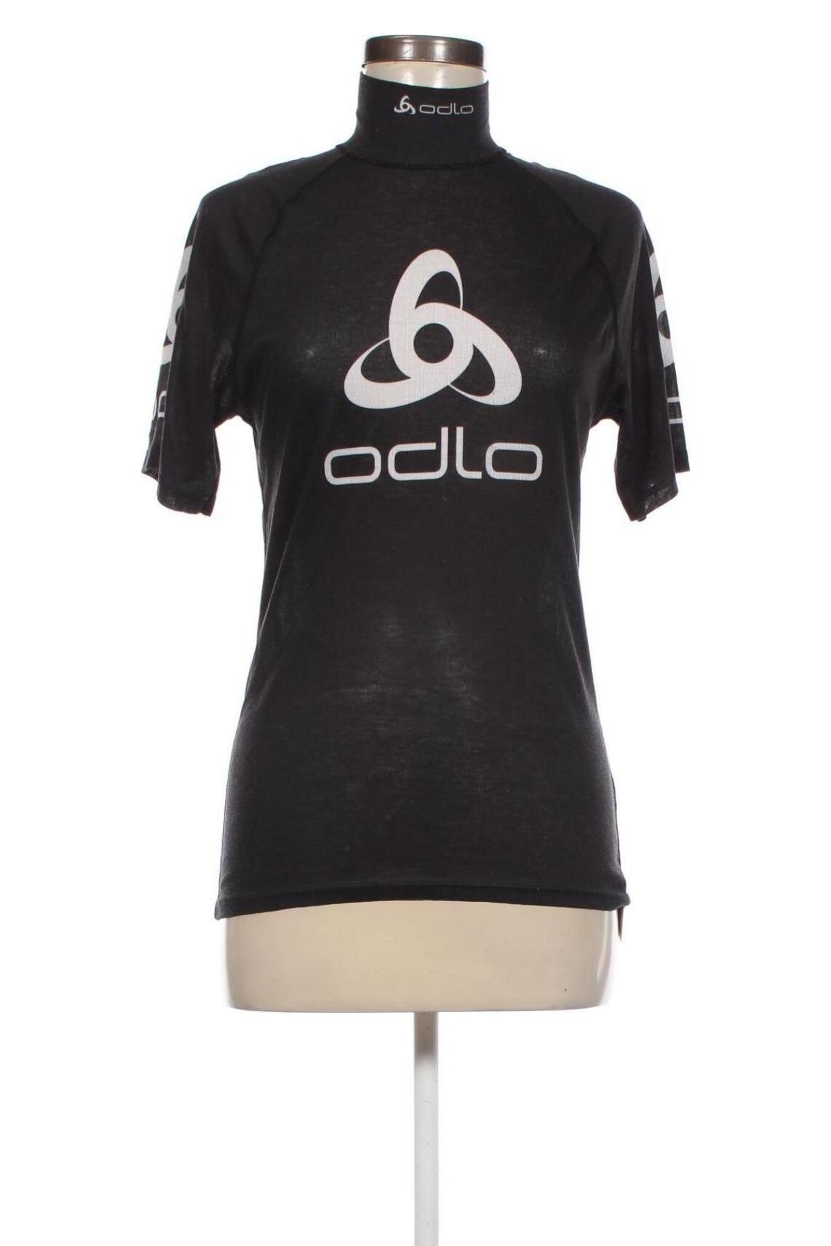 Damen T-Shirt Odlo, Größe M, Farbe Schwarz, Preis € 12,99