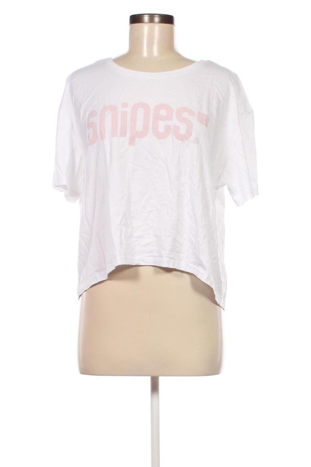 Damen T-Shirt Snipes, Größe L, Farbe Weiß, Preis € 5,99