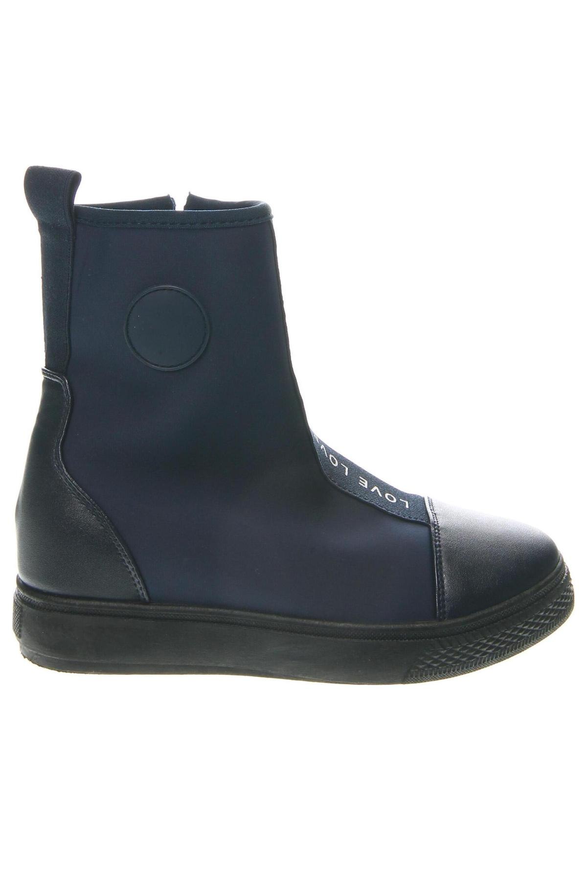 Damen Stiefeletten, Größe 36, Farbe Blau, Preis 16,49 €