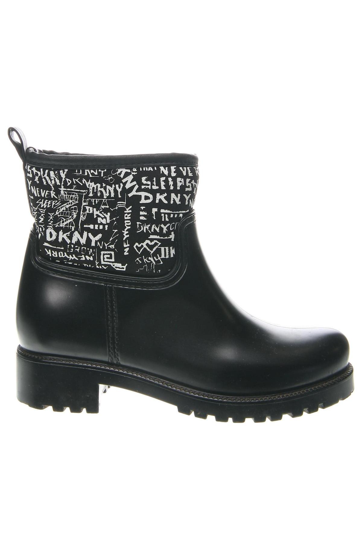 Botine de damă DKNY, Mărime 38, Culoare Negru, Preț 252,99 Lei