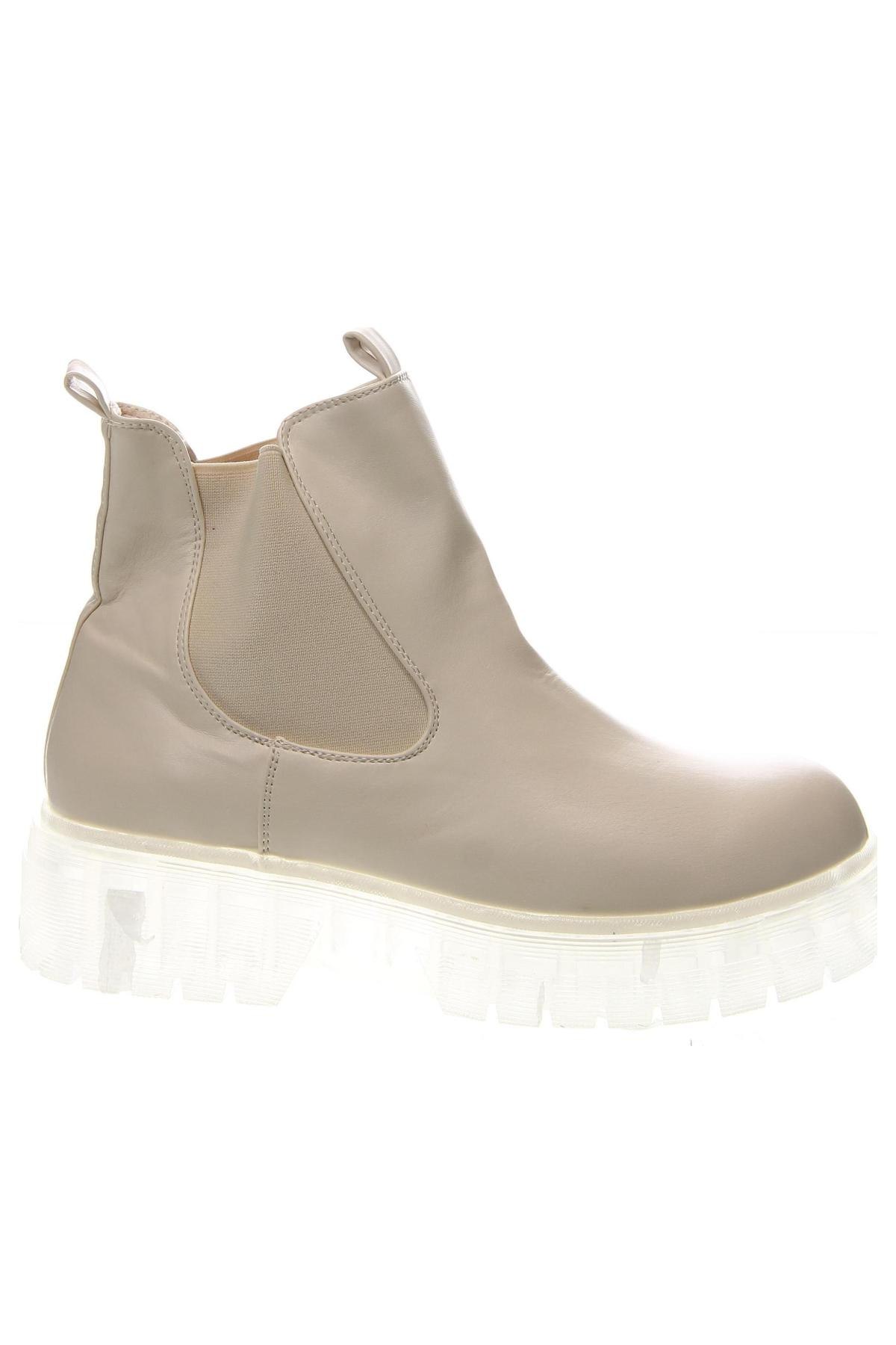 Damen Stiefeletten, Größe 42, Farbe Beige, Preis 39,99 €