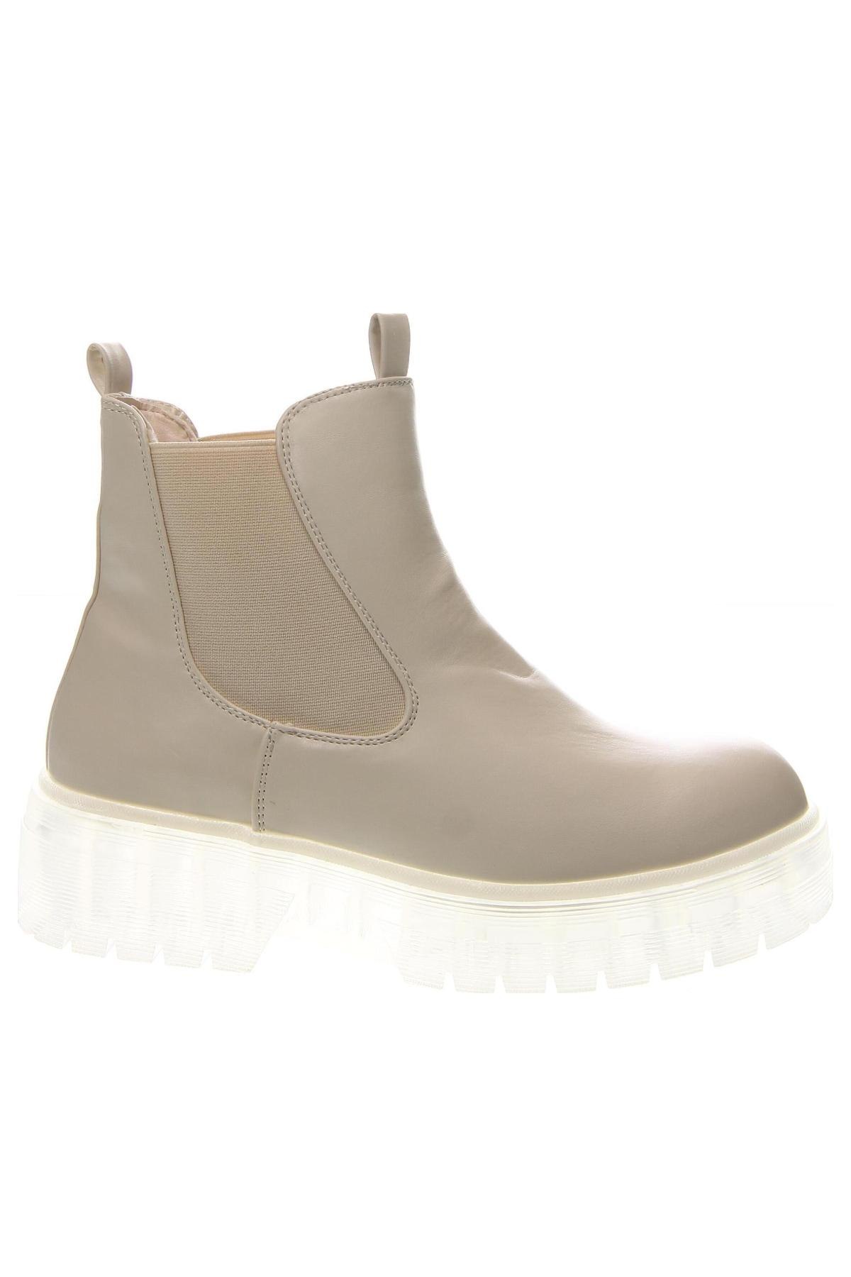 Damen Stiefeletten, Größe 39, Farbe Beige, Preis 35,99 €