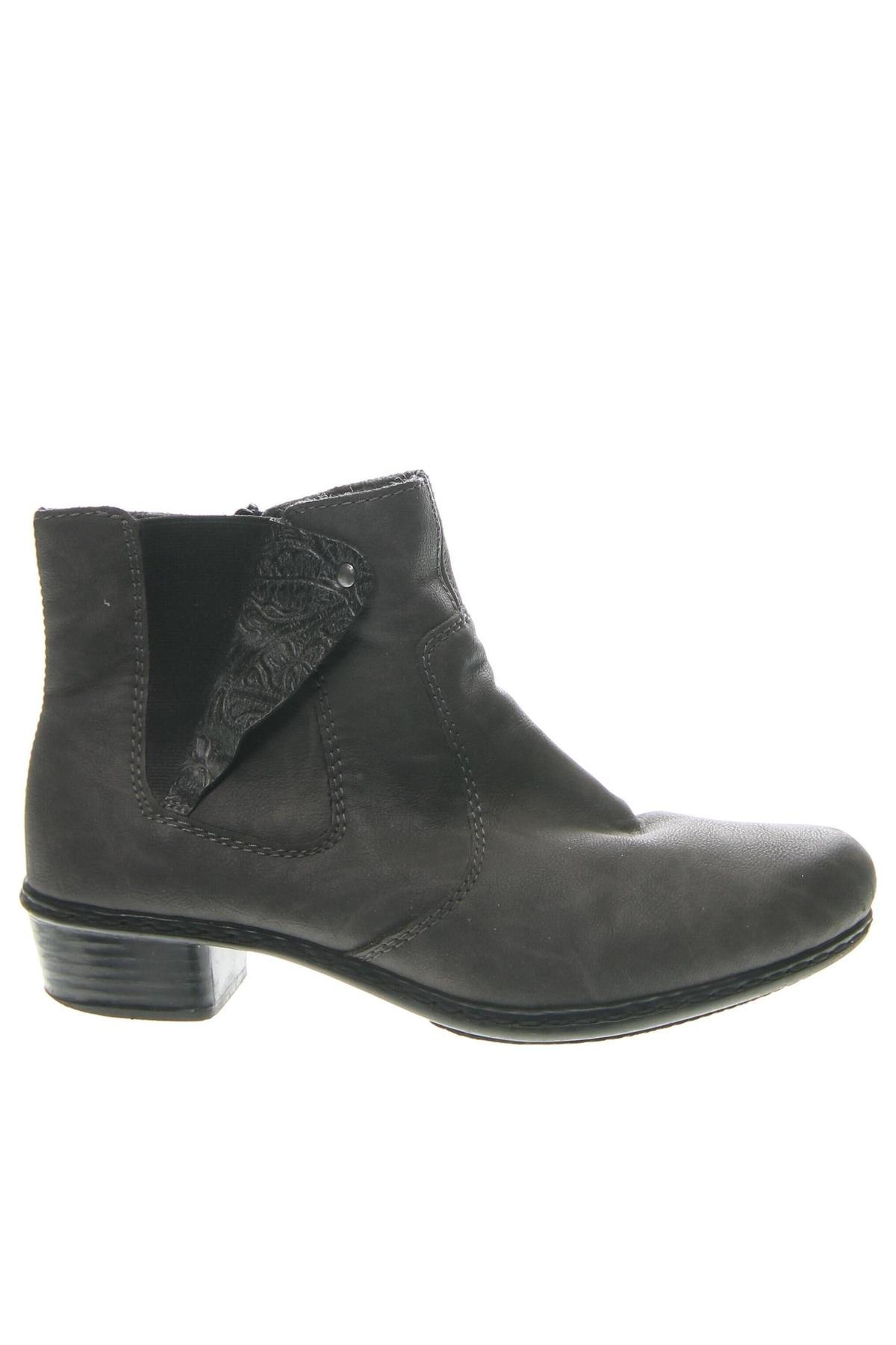 Damen Stiefeletten Rieker, Größe 37, Farbe Grau, Preis € 23,99