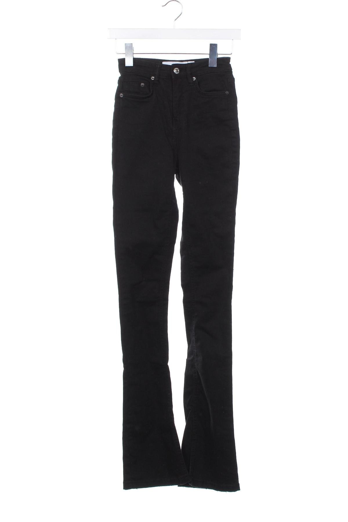 Damen Jeans Bershka, Größe XXS, Farbe Schwarz, Preis 10,99 €