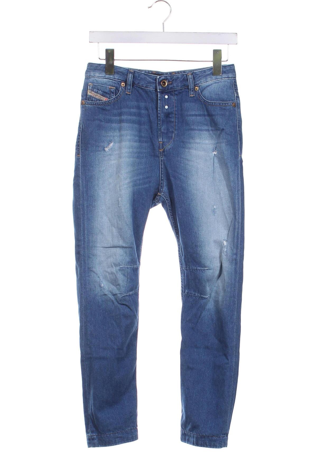 Damskie jeansy Diesel, Rozmiar S, Kolor Niebieski, Cena 107,99 zł