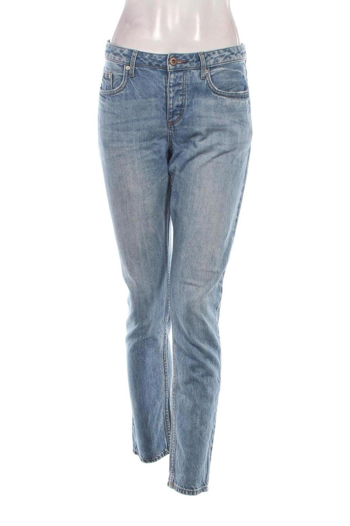 Damskie jeansy H&M, Rozmiar S, Kolor Niebieski, Cena 43,99 zł