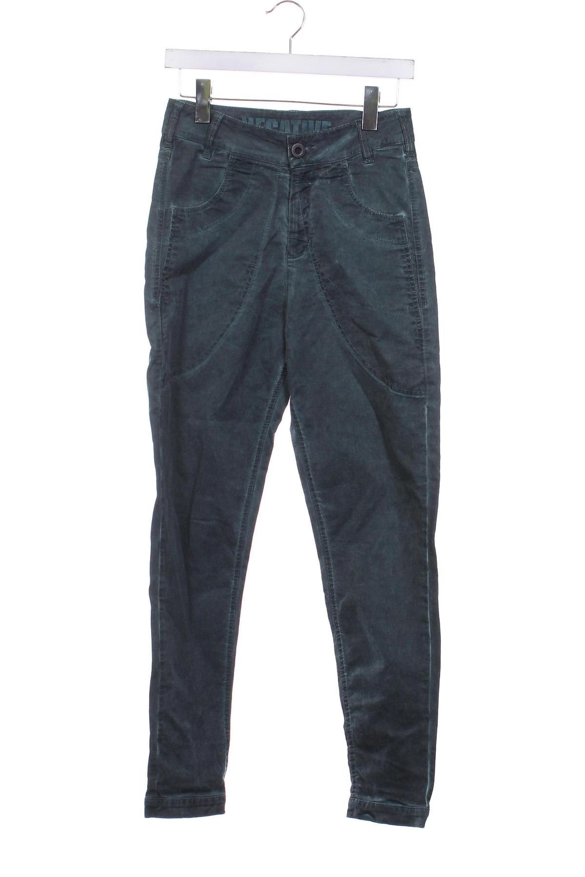 Damskie jeansy Negative, Rozmiar S, Kolor Zielony, Cena 33,99 zł