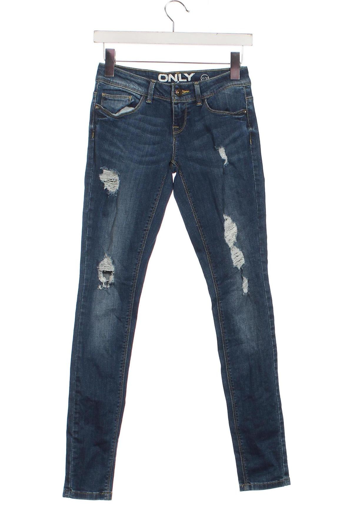 Damskie jeansy ONLY, Rozmiar S, Kolor Niebieski, Cena 54,99 zł