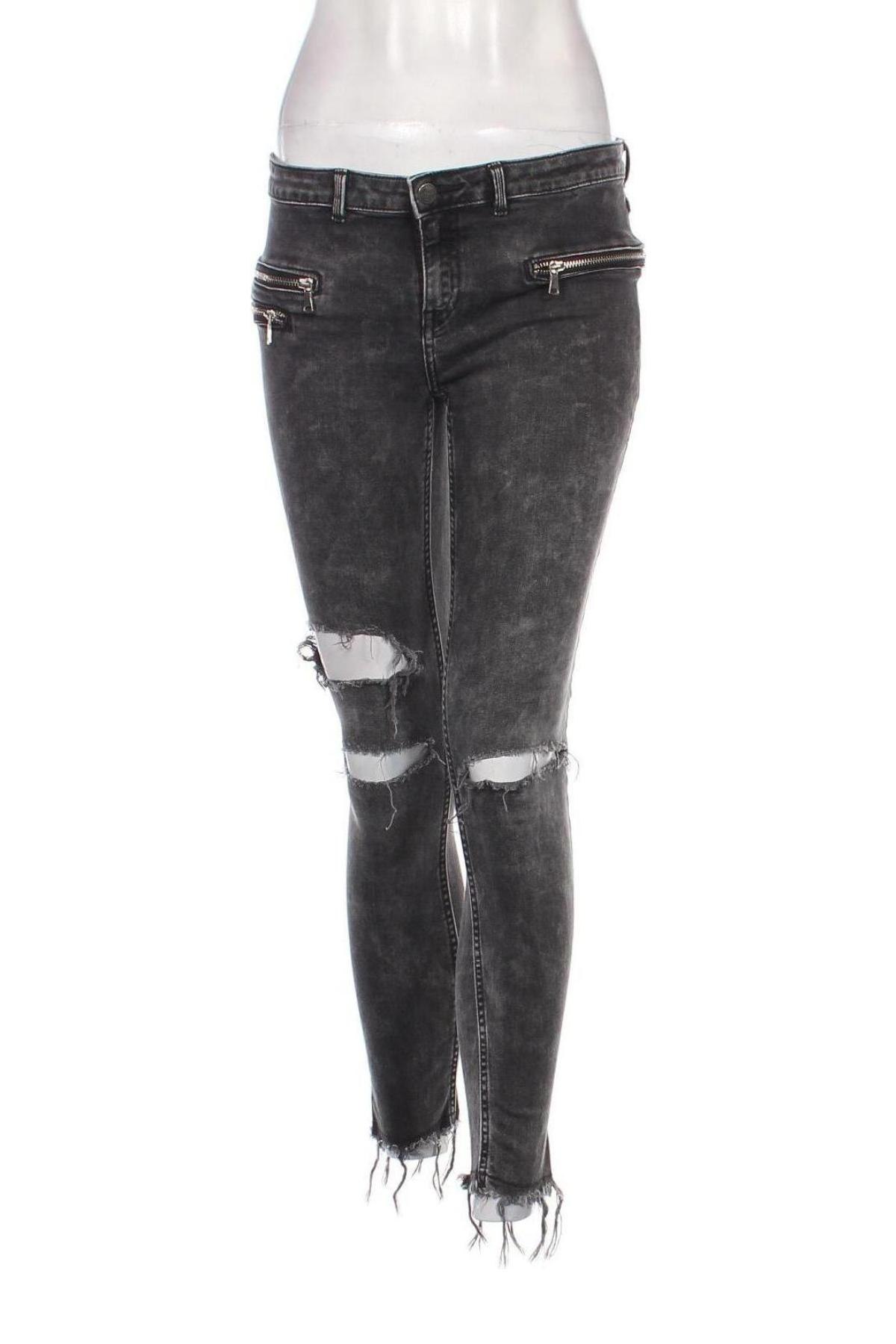 Damen Jeans Pimkie, Größe M, Farbe Grau, Preis 10,99 €