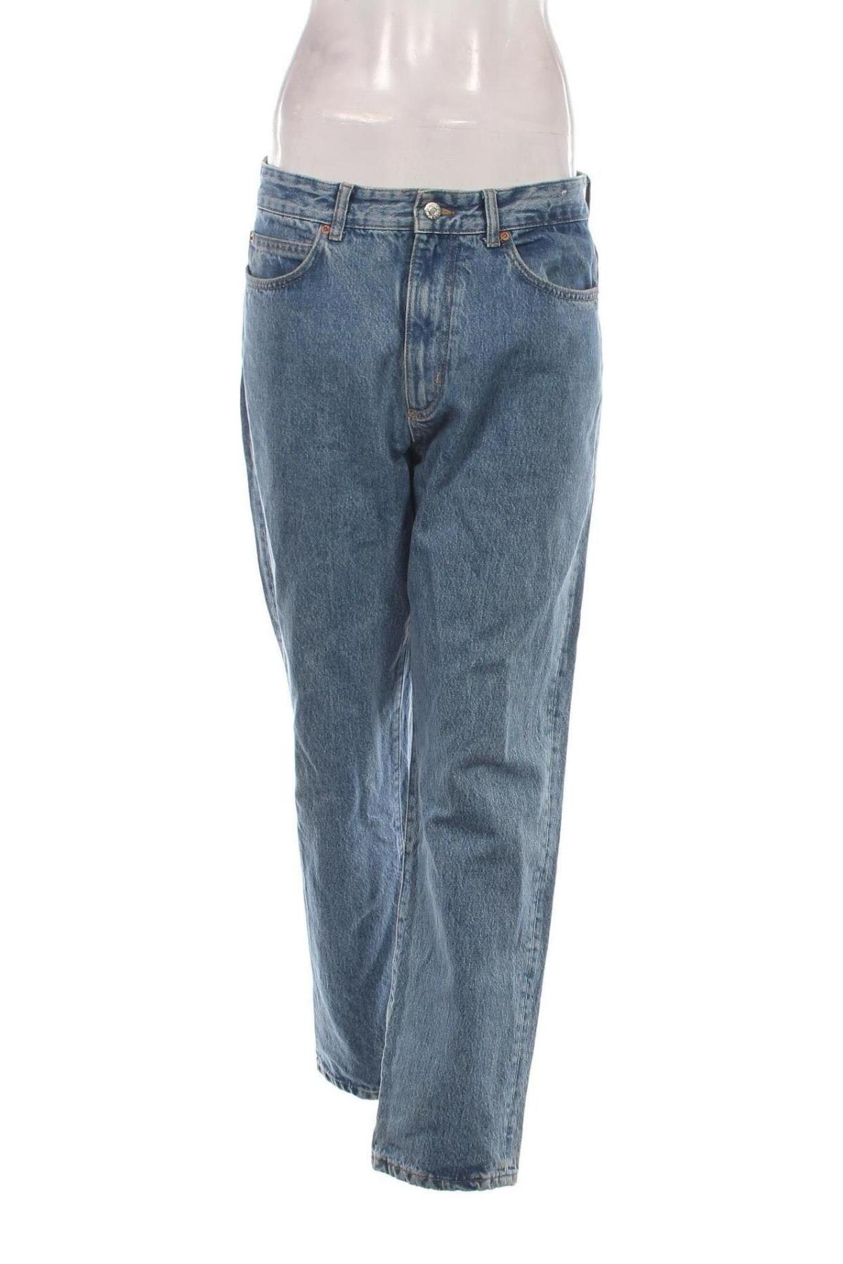 Damskie jeansy Pull&Bear, Rozmiar M, Kolor Niebieski, Cena 46,99 zł