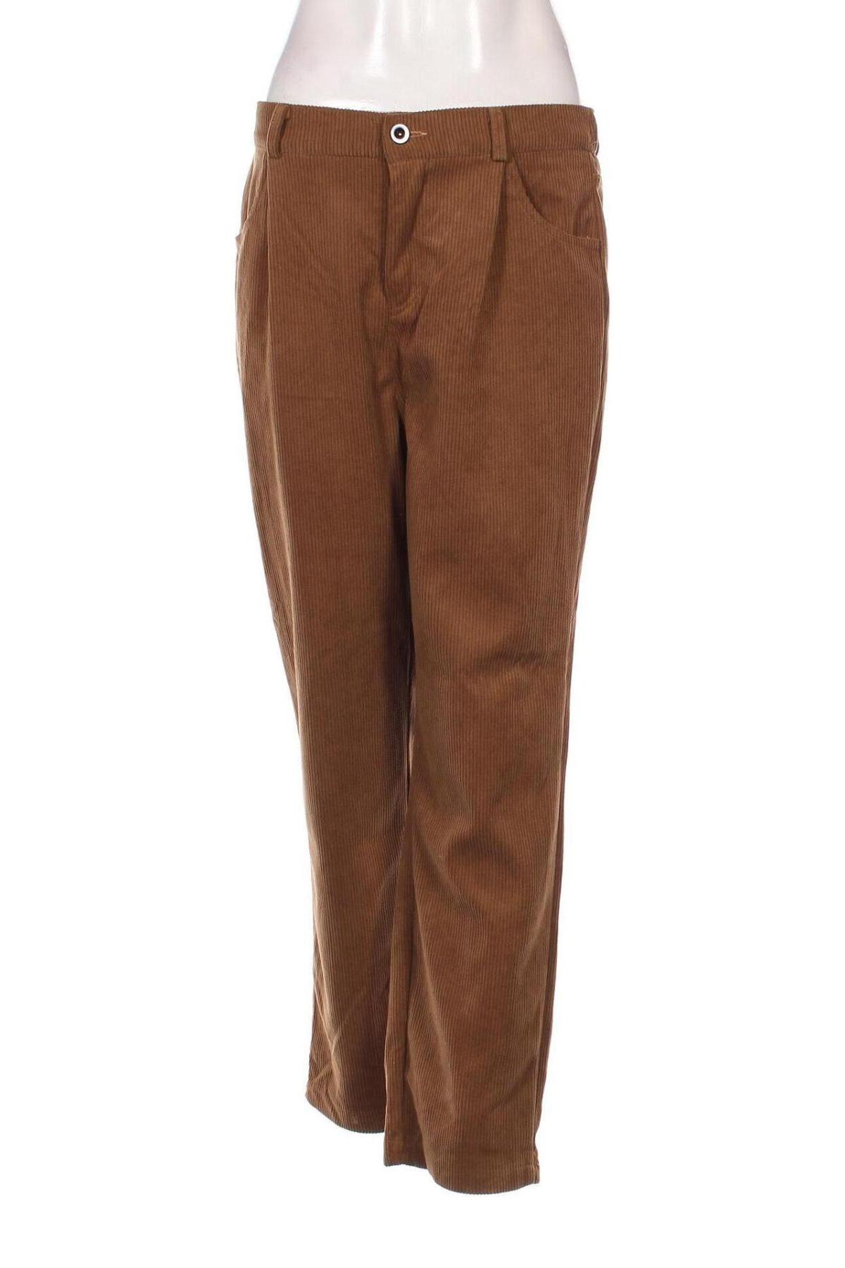 Damen Cordhose, Größe L, Farbe Braun, Preis 7,49 €