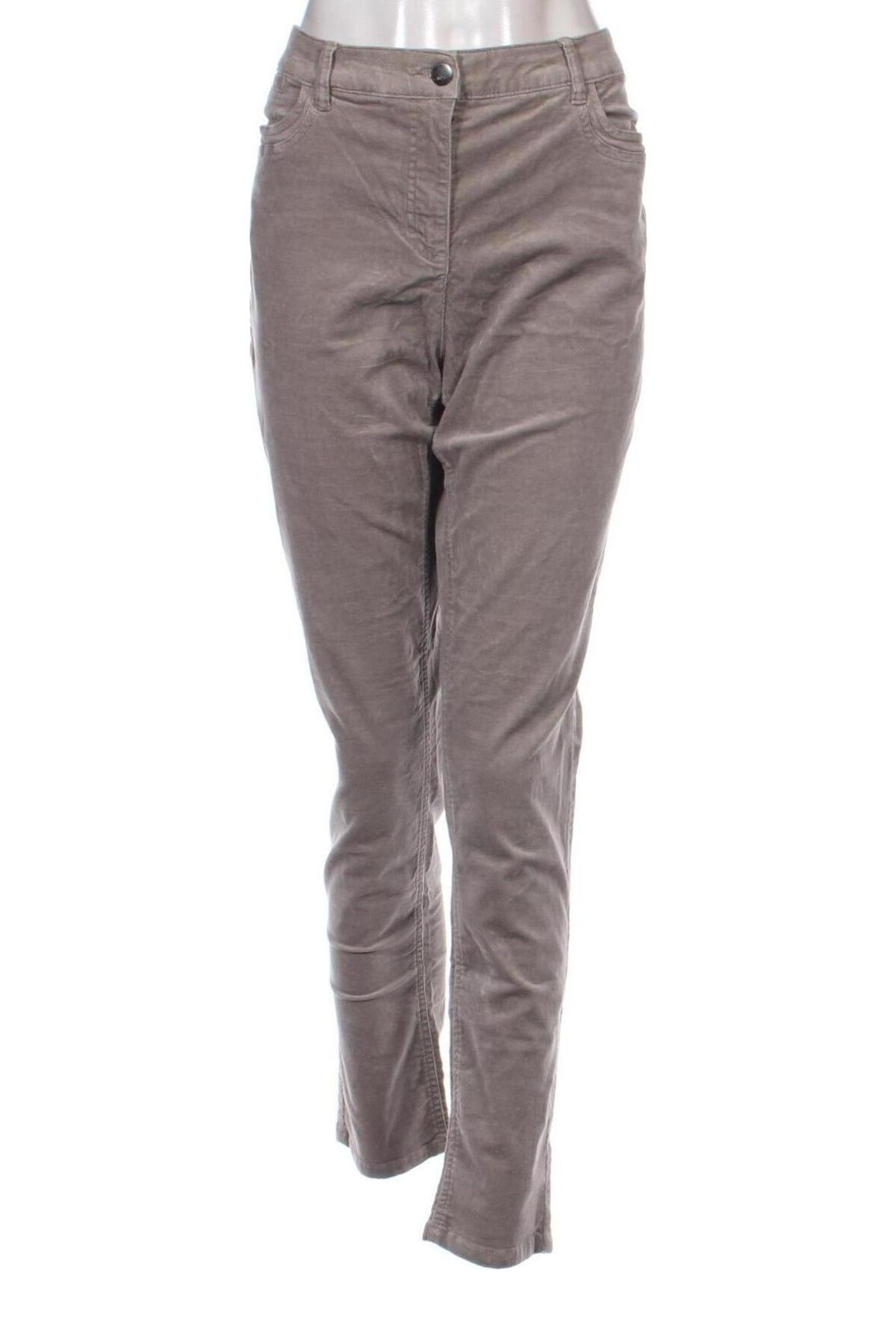 Damen Cordhose Canda, Größe XL, Farbe Grau, Preis € 9,49