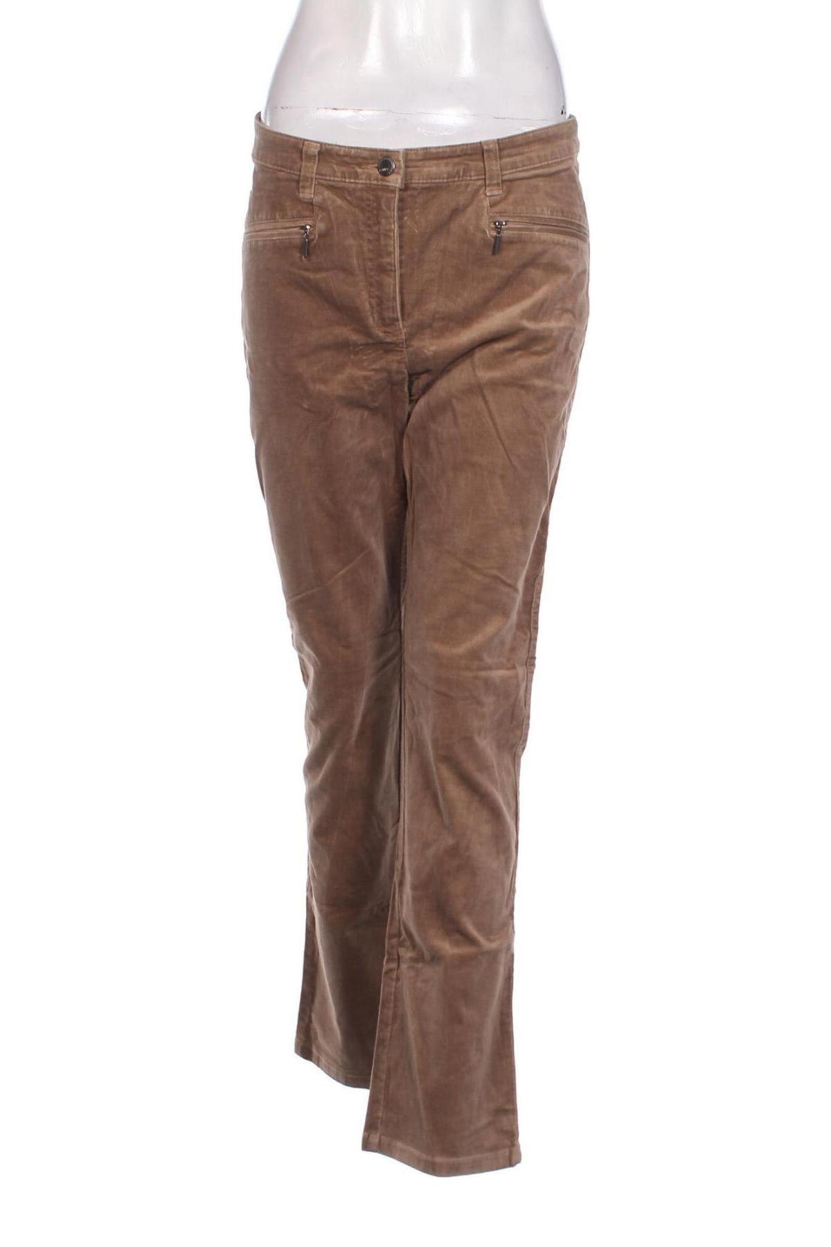 Damen Cordhose Canda, Größe M, Farbe Braun, Preis € 6,99