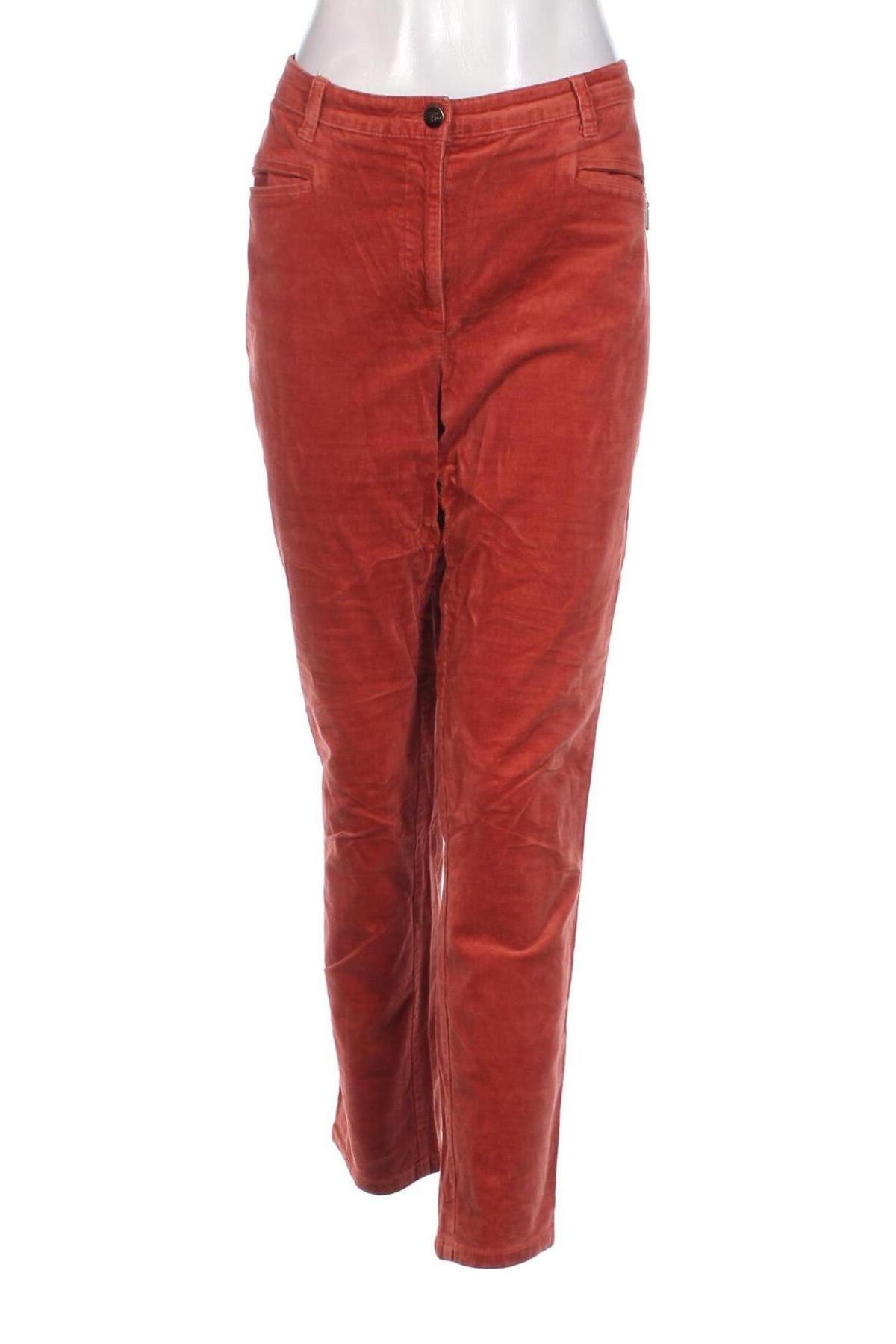 Damen Cordhose Canda, Größe XL, Farbe Rot, Preis 8,49 €