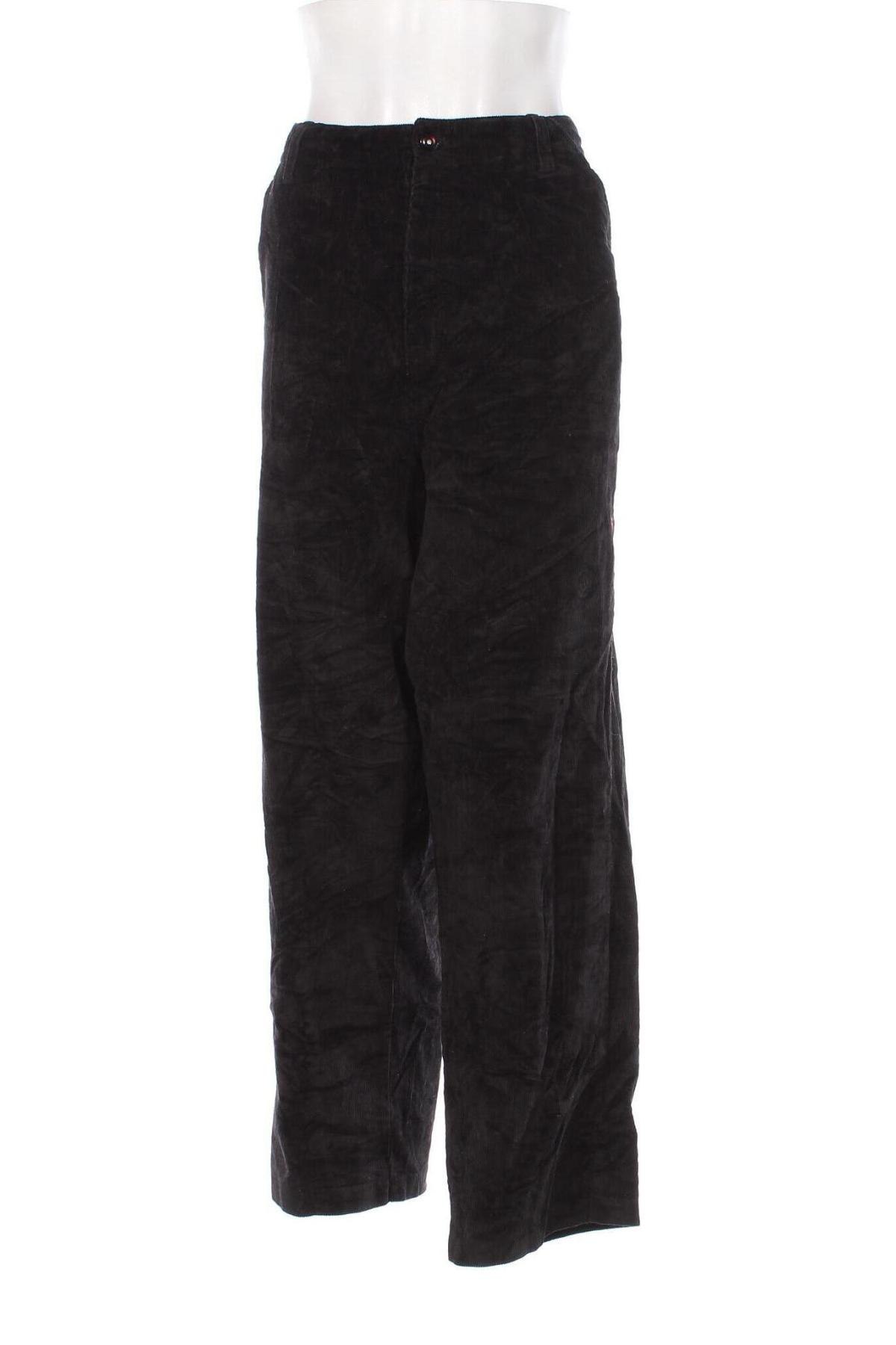 Pantaloni de velvet de femei Erika, Mărime XXL, Culoare Negru, Preț 95,99 Lei