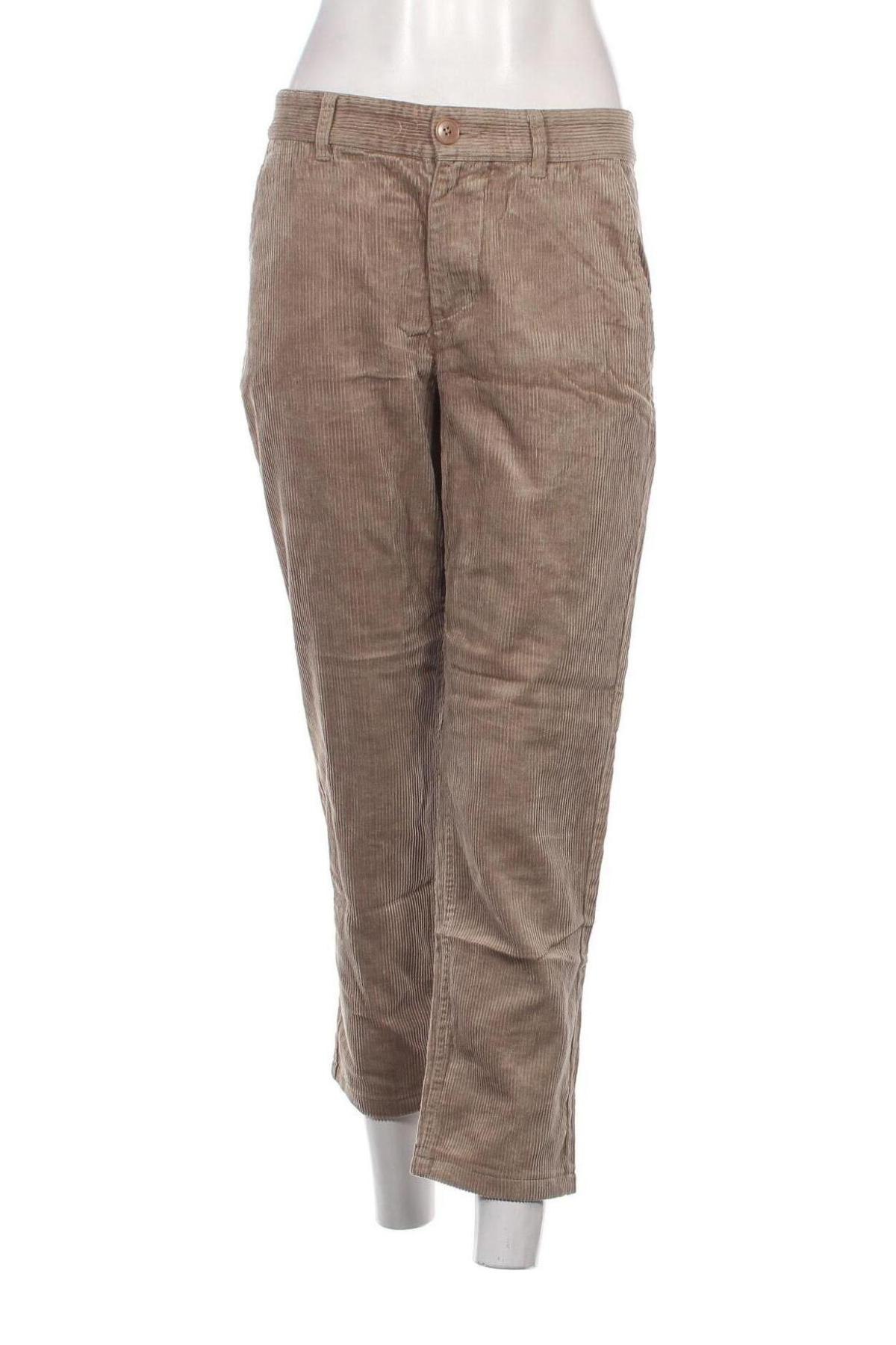 Pantaloni de velvet de femei Hessnatur, Mărime XL, Culoare Bej, Preț 78,99 Lei