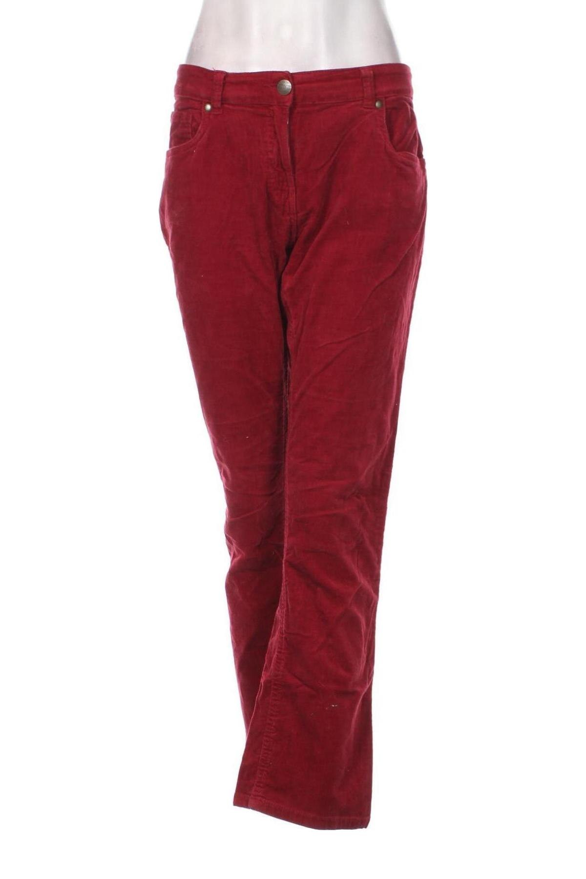 Pantaloni de velvet de femei Up 2 Fashion, Mărime L, Culoare Roz, Preț 43,99 Lei