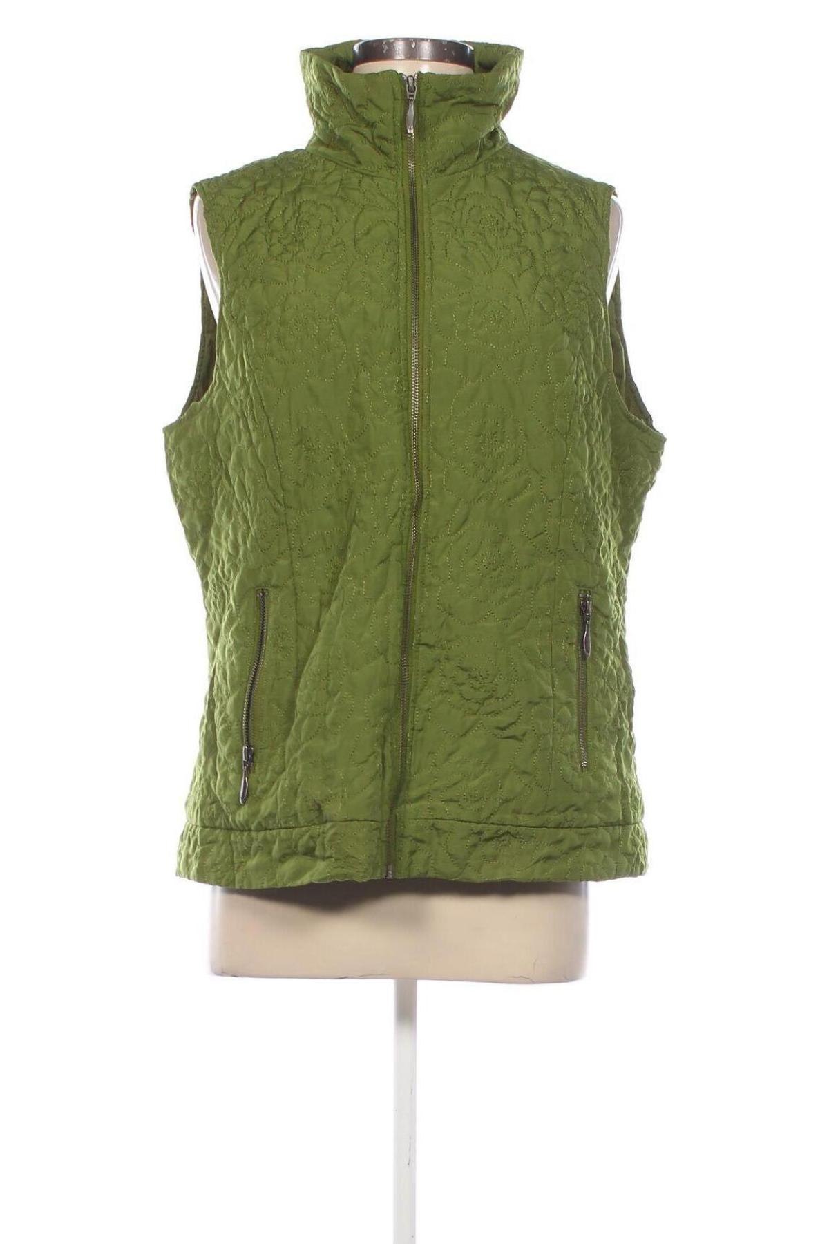 Vestă de femei Christopher & Banks, Mărime L, Culoare Verde, Preț 71,99 Lei