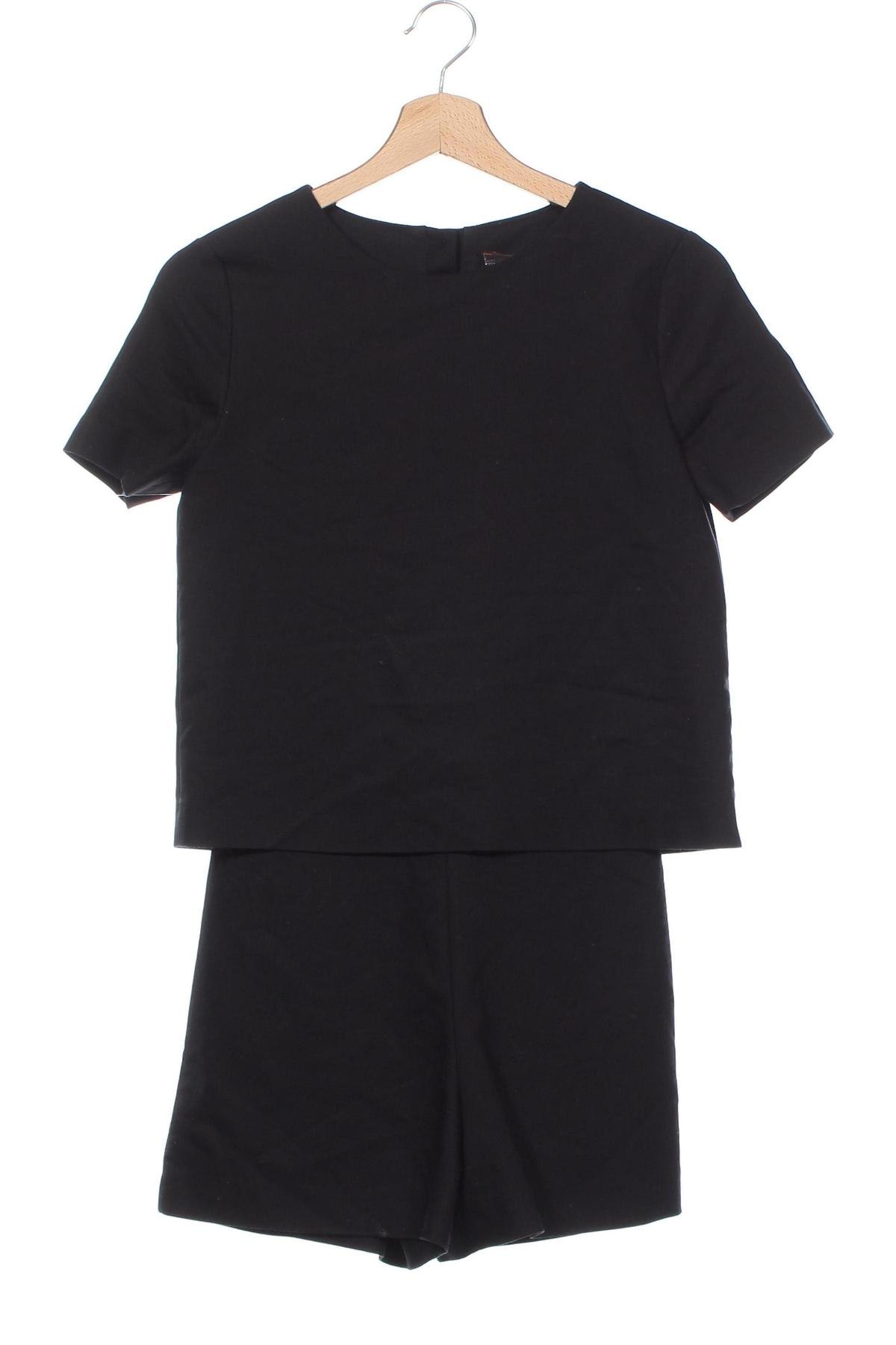 Women's short jumpsuit Zara, Mărime XS, Culoare Negru, Preț 69,99 Lei