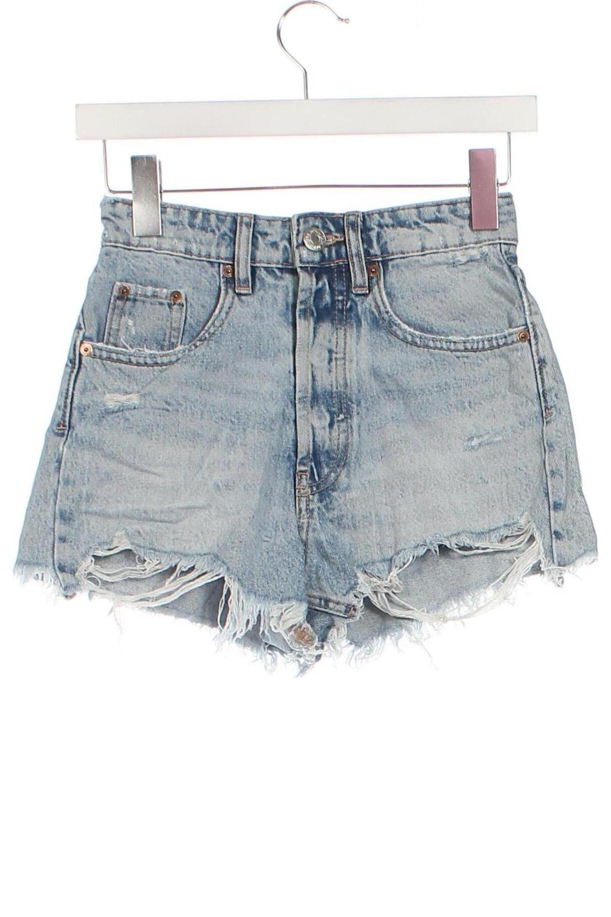 Damen Shorts Zara, Größe XXS, Farbe Blau, Preis € 8,99