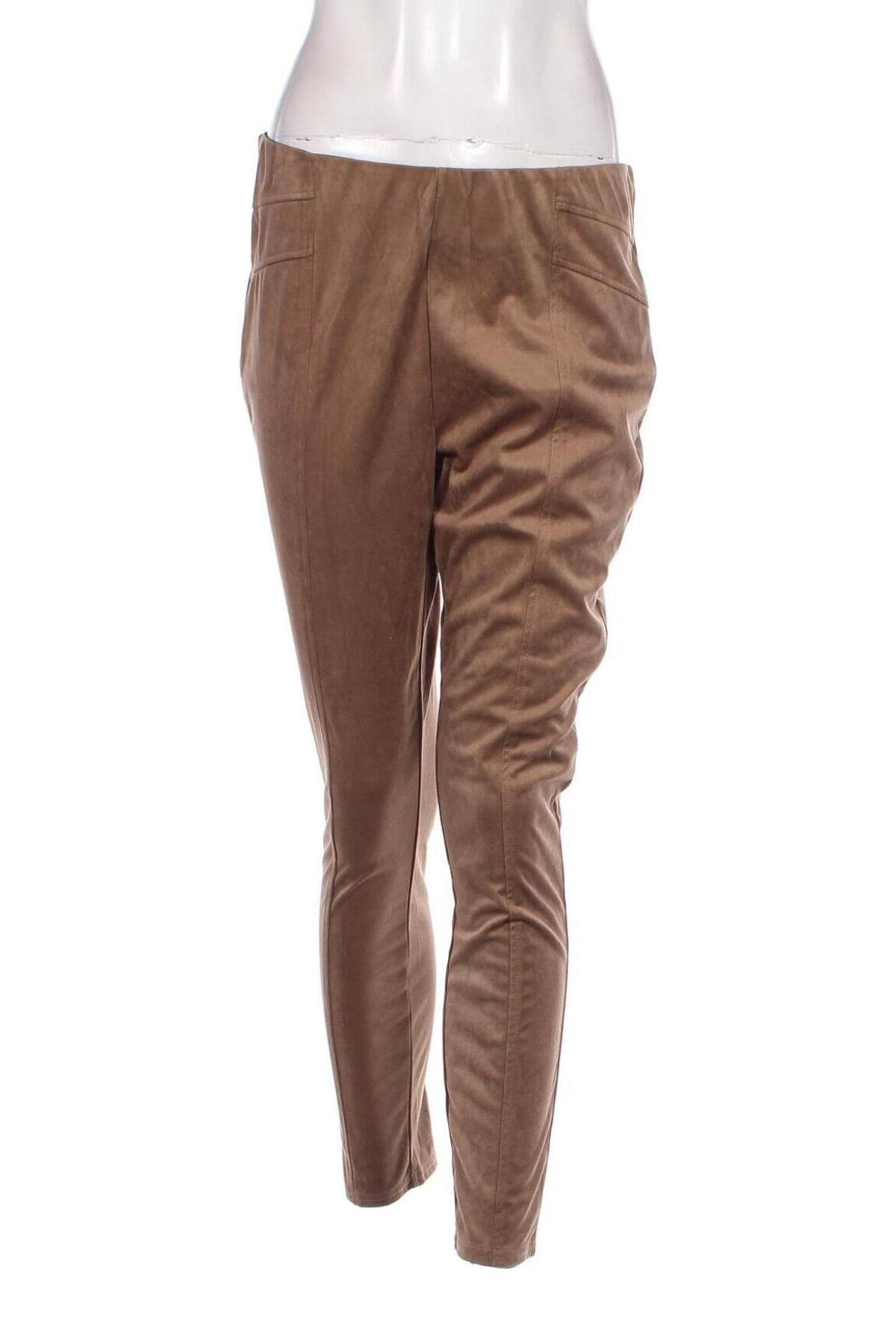 Damen Leggings, Größe L, Farbe Beige, Preis € 13,49