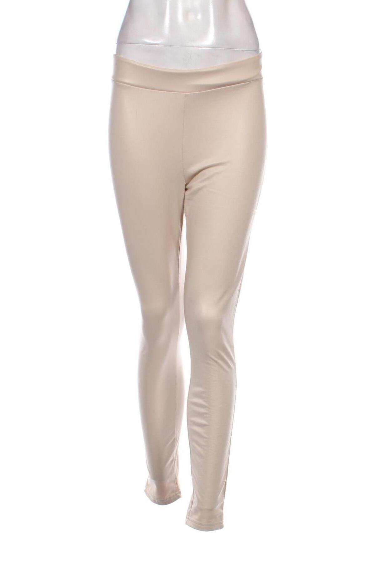 Damen Leggings Fb Sister, Größe L, Farbe Beige, Preis 13,49 €