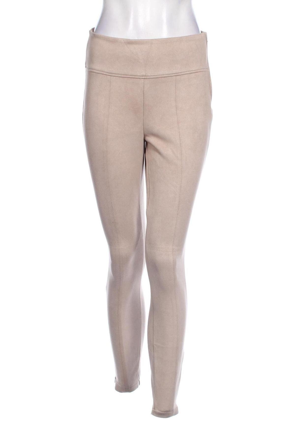 Damen Leggings Yaya, Größe L, Farbe Beige, Preis 27,99 €